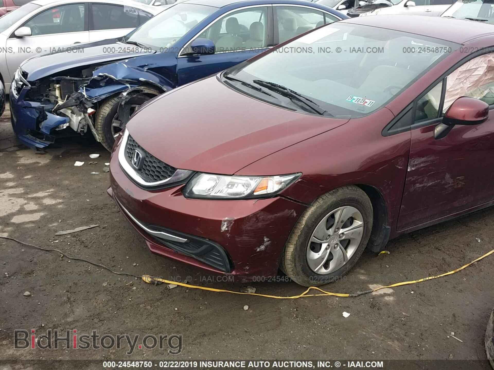 2013 HONDA CIVIC - VIN: 2HGFB2F50DH583269 - Фото 2