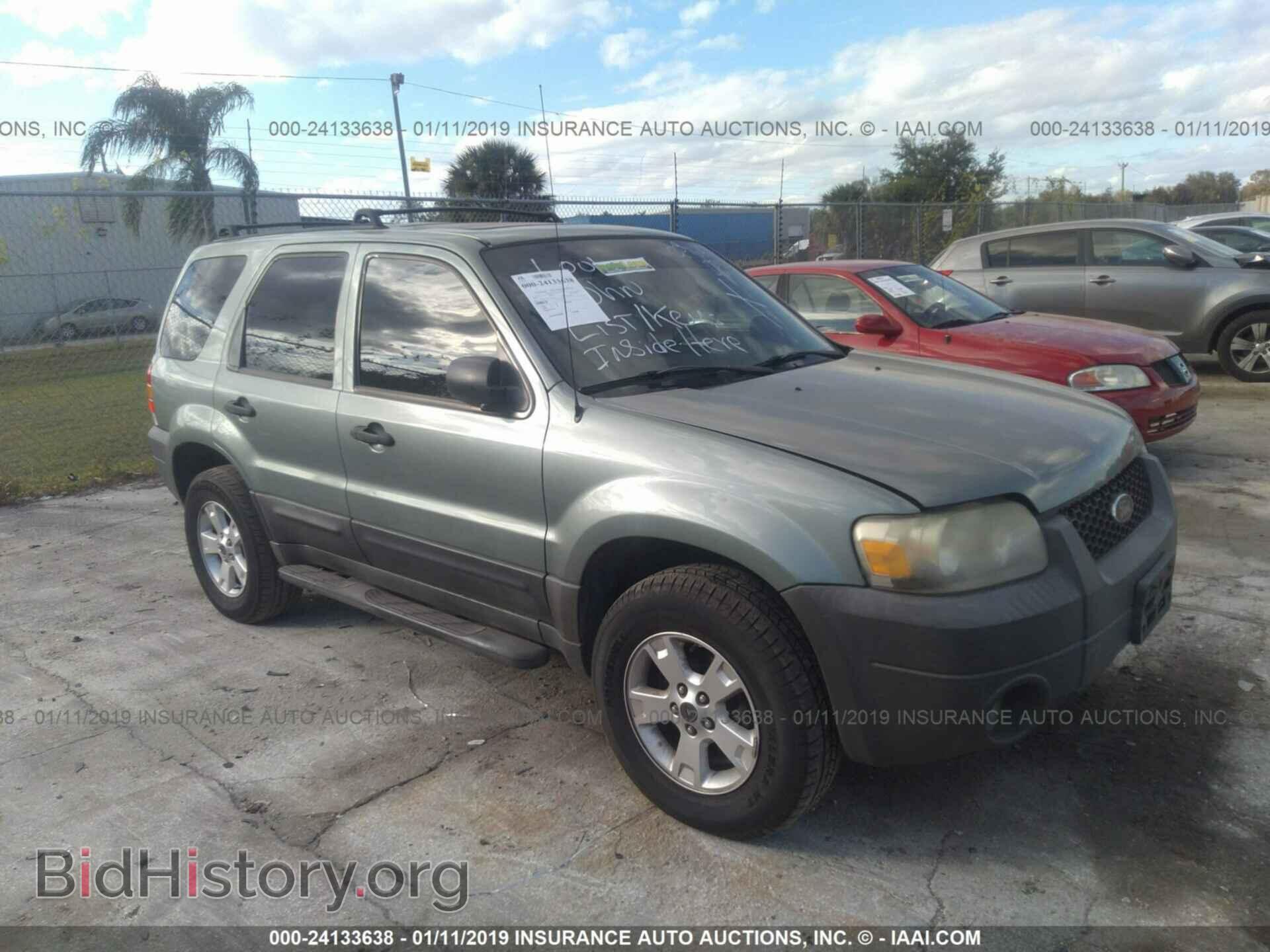 Фотография 1FMCU031X5KD39166 - FORD ESCAPE 2005