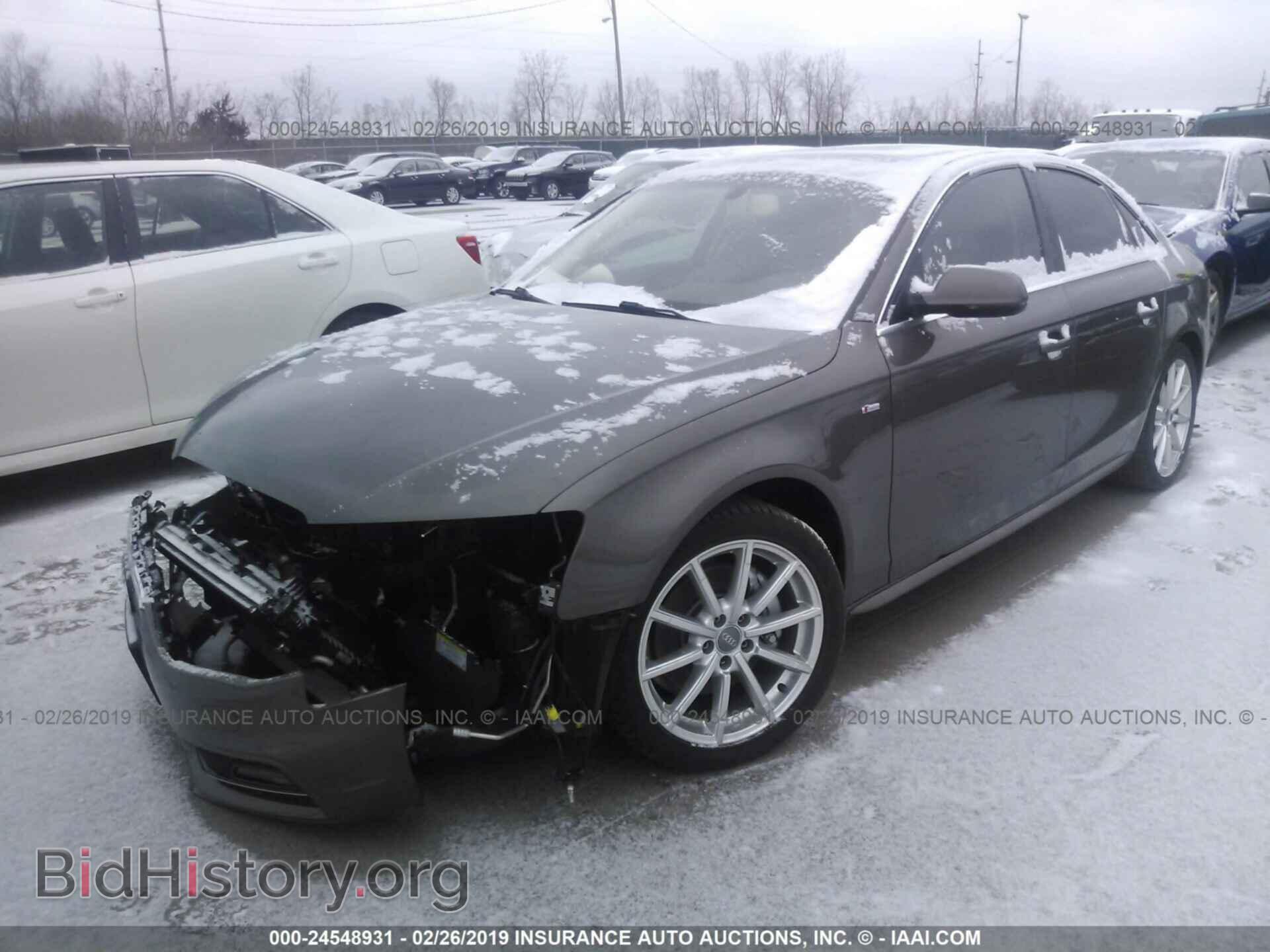 2014 AUDI A4 - VIN: WAUFFAFL6EN027209 - Фото 2