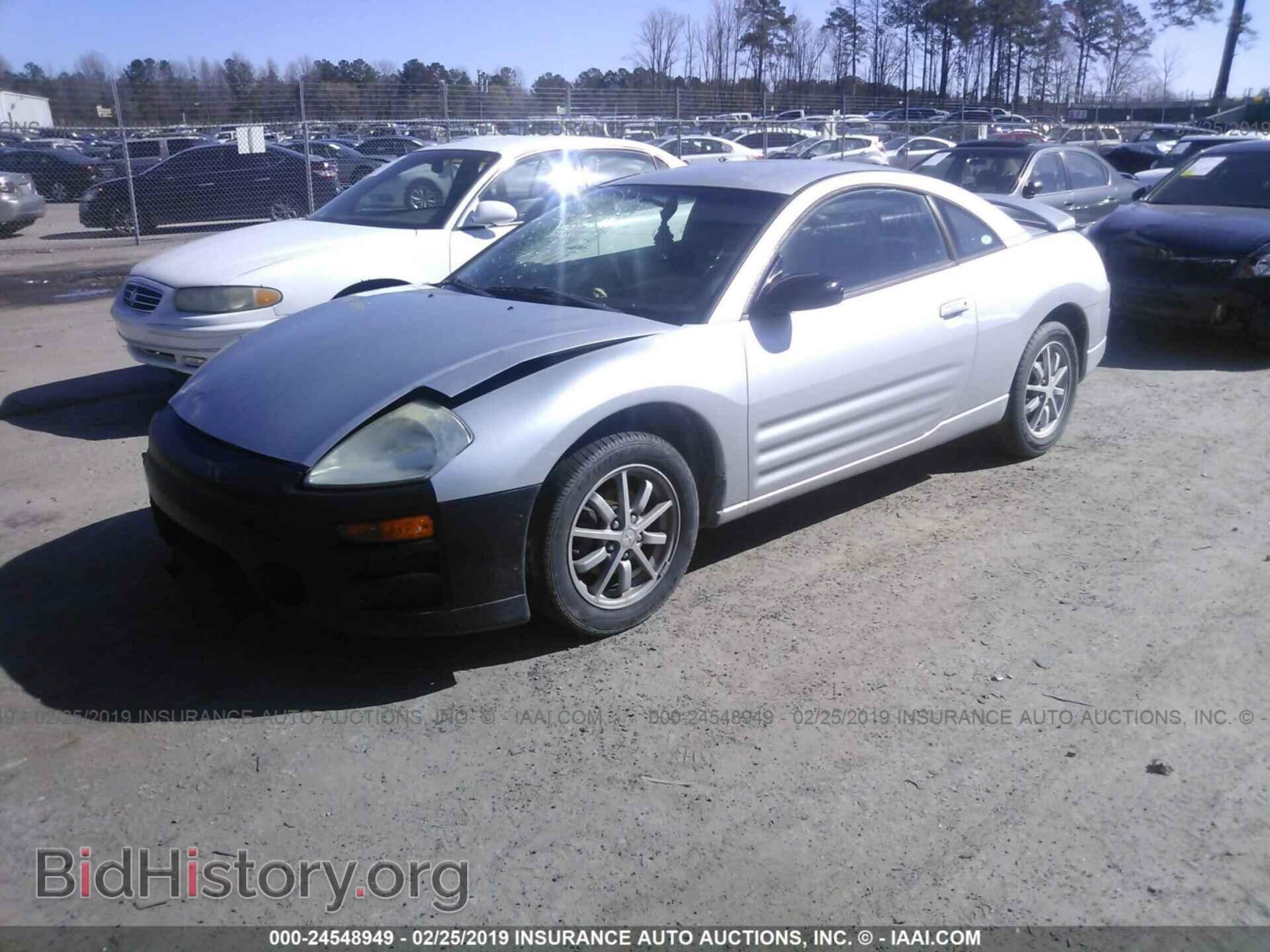 2003 MITSUBISHI ECLIPSE - VIN: 4A3AC44G83E005297 - Фото 2