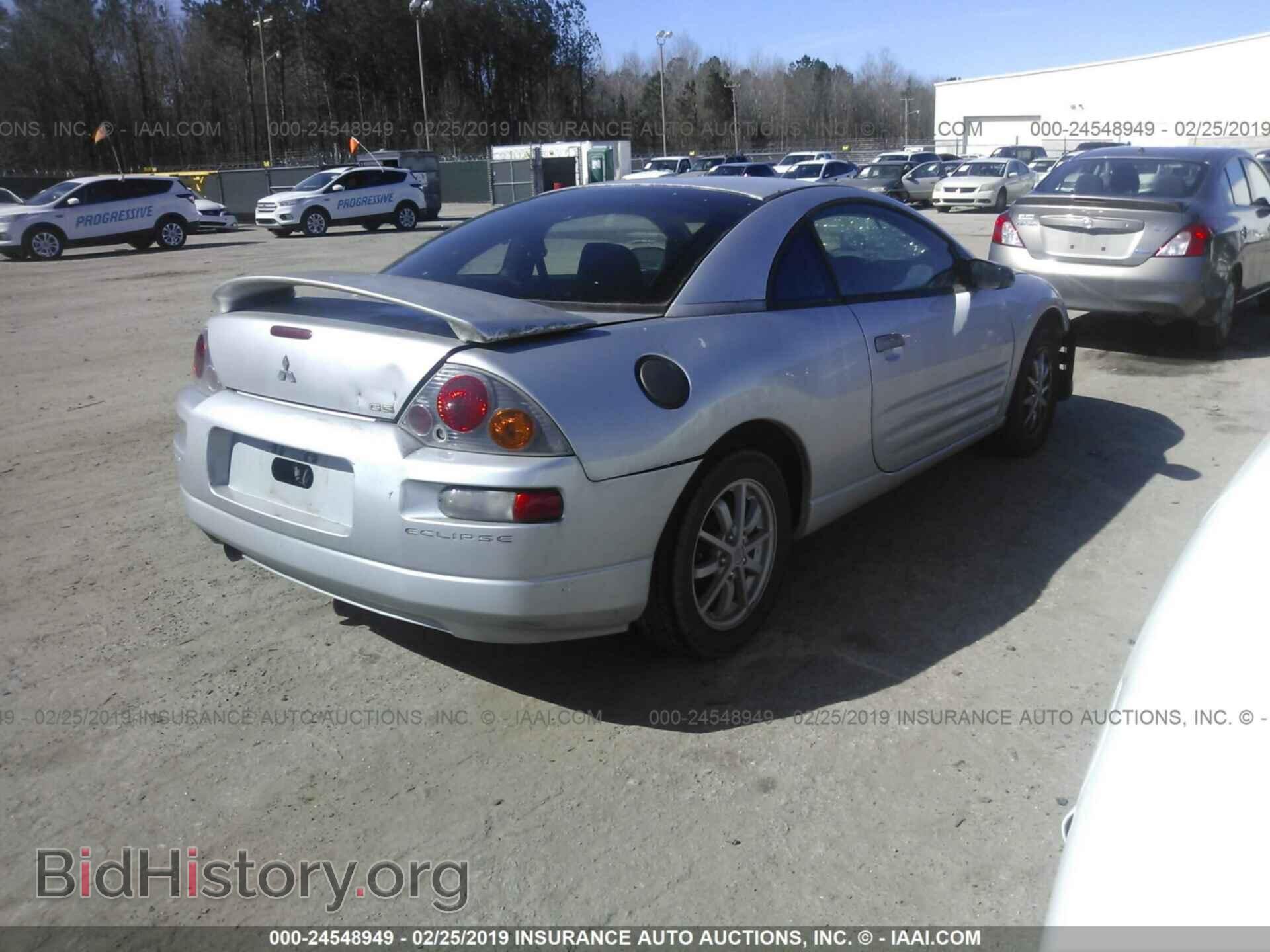 2003 MITSUBISHI ECLIPSE - VIN: 4A3AC44G83E005297 - Фото 4
