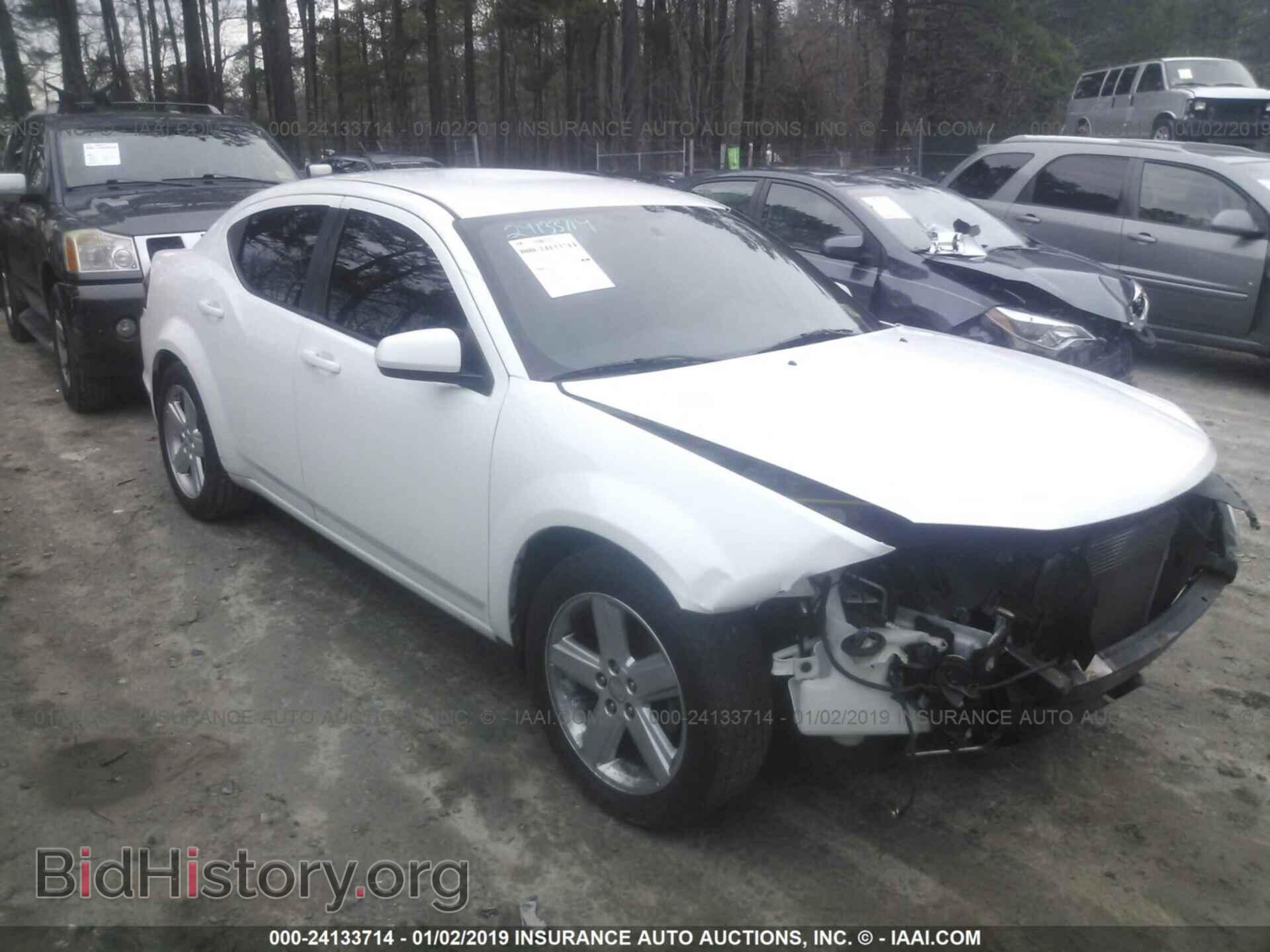 Фотография 1C3CDZCB3DN708226 - DODGE AVENGER 2013