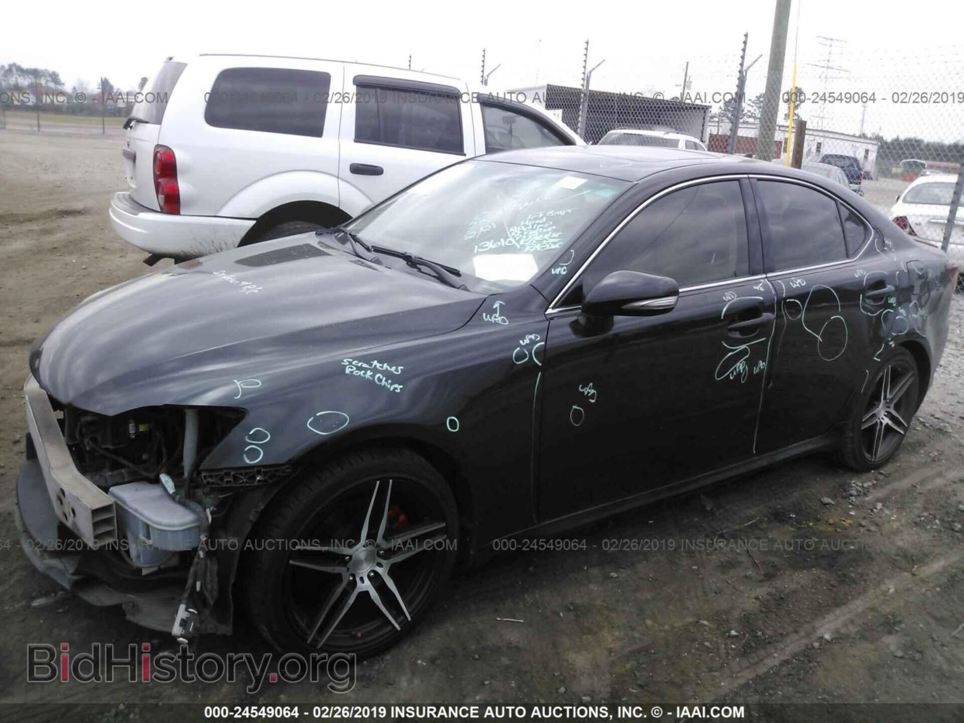 2009 LEXUS IS - VIN: JTHBK262592093041 - Фото 2