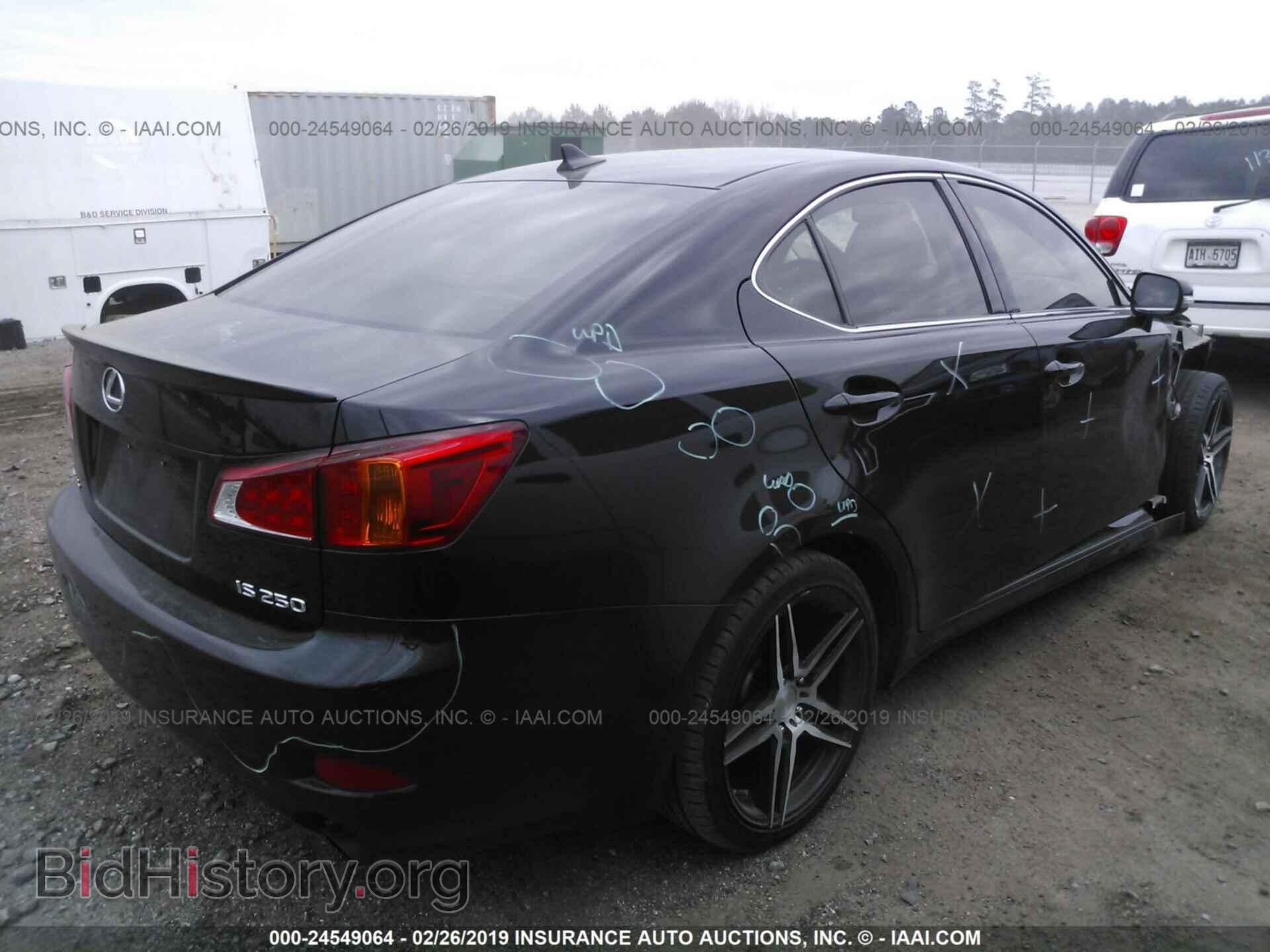 2009 LEXUS IS - VIN: JTHBK262592093041 - Фото 4