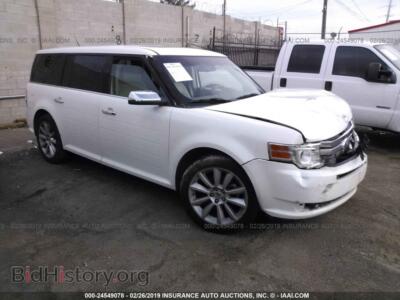 2011 Ford FLEX Limited, white — VIN 2FMGK5DC5BBD17571, IAAI