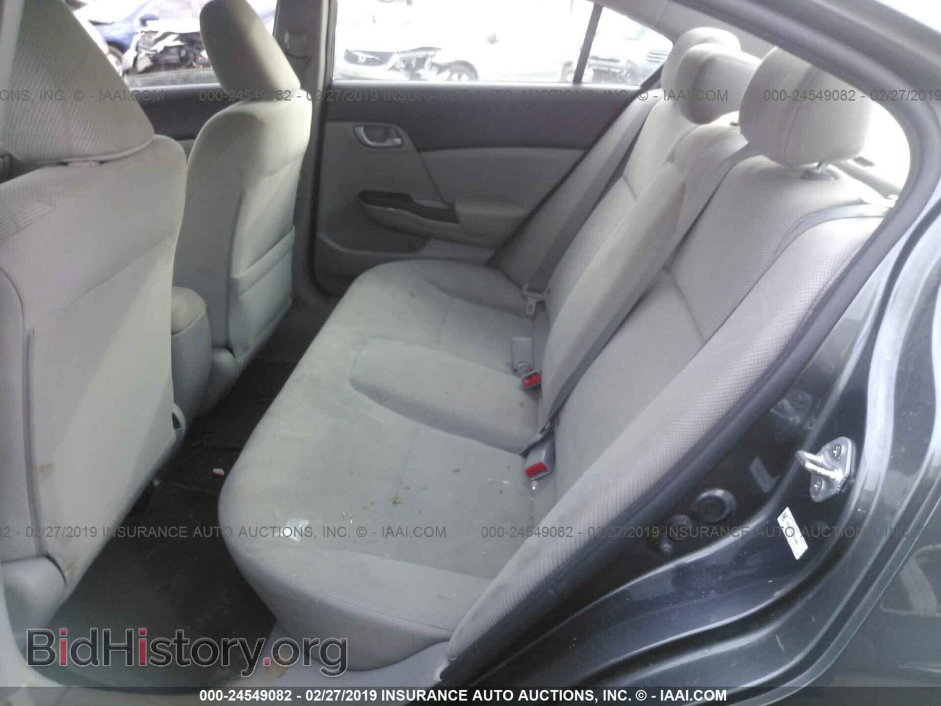 2012 HONDA CIVIC - VIN: 19XFB2F55CE314483 - Фото 8
