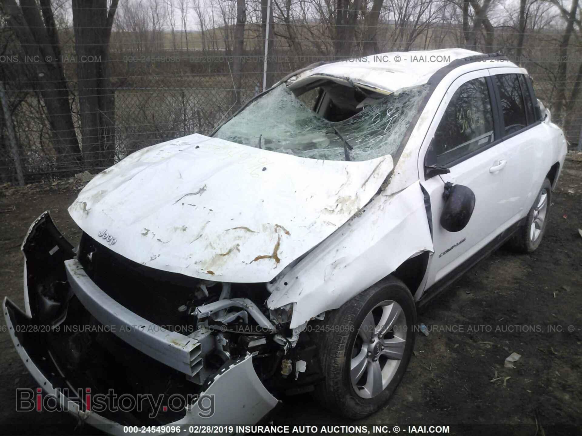 2015 JEEP COMPASS - VIN: 1C4NJDBB9FD423640 - Фото 2