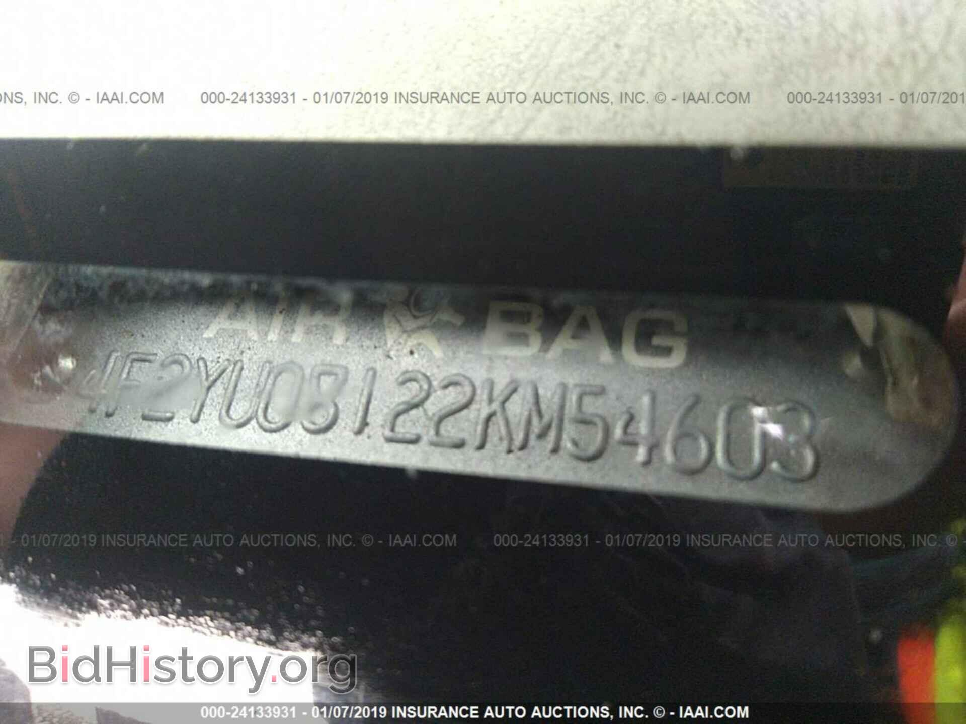 2002 MAZDA TRIBUTE - VIN: 4F2YU08122KM54603 - Photo 9