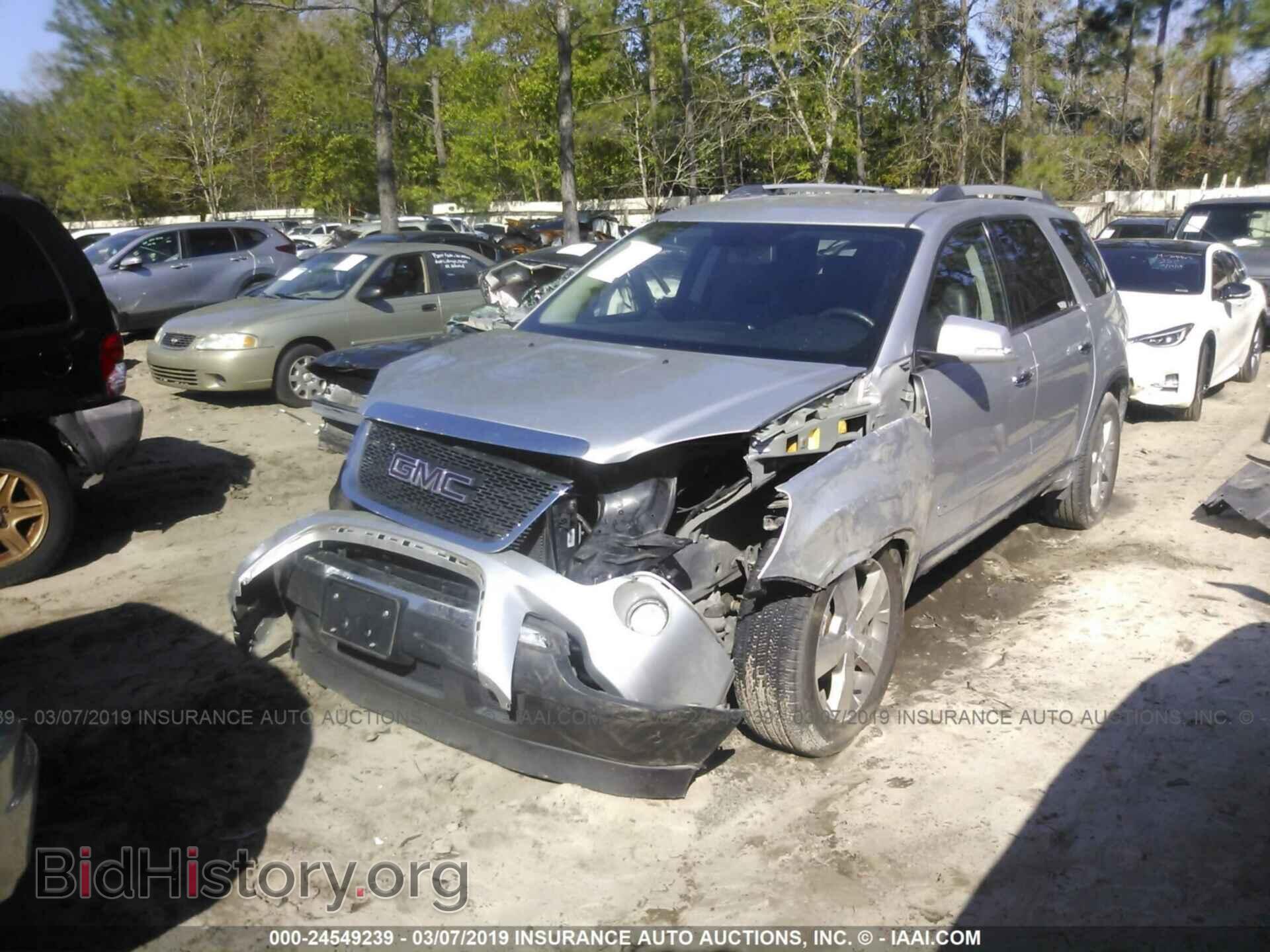 2010 GMC ACADIA - VIN: 1GKLRMED2AJ116807 - Фото 2