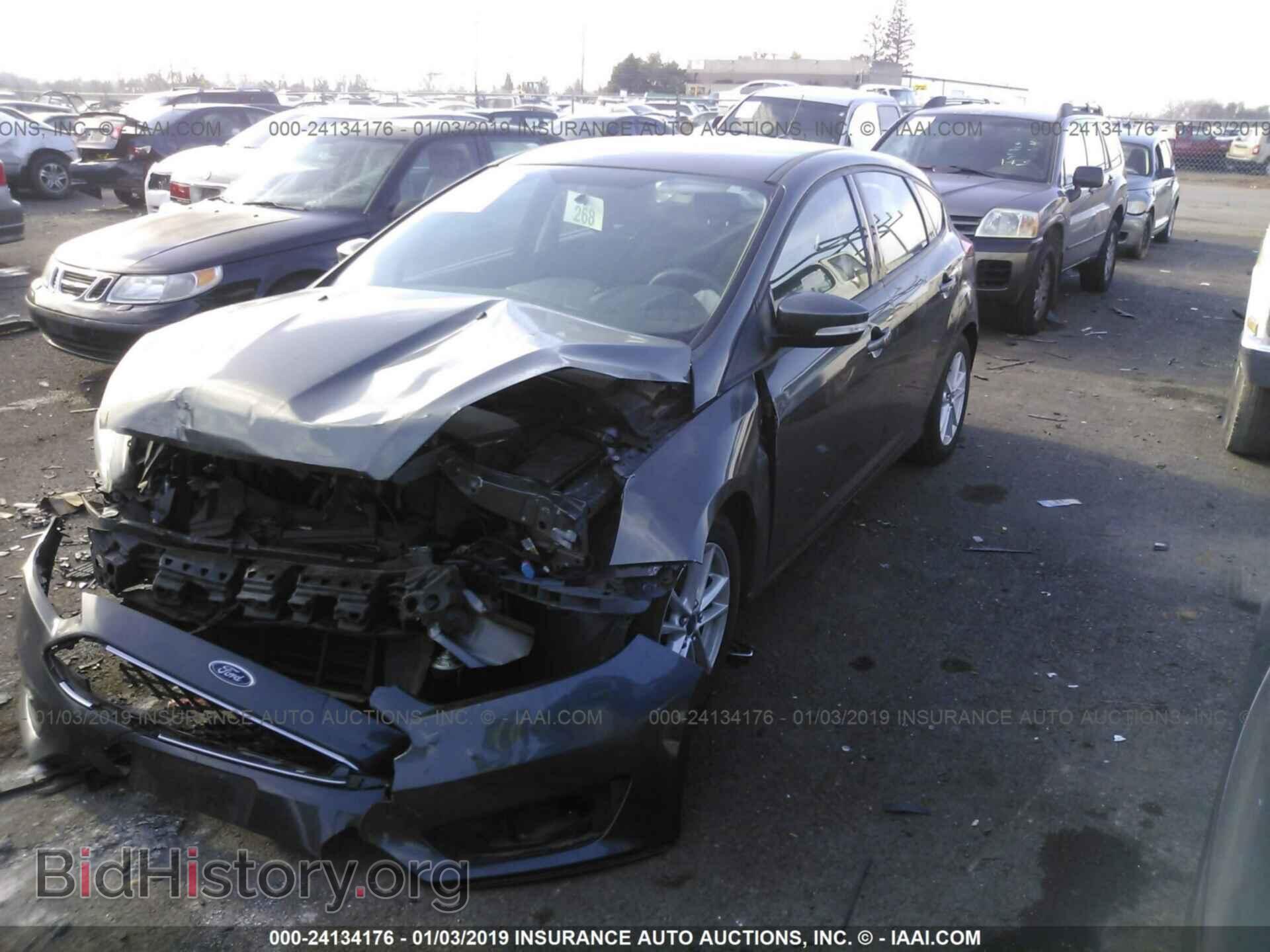 2015 FORD FOCUS - VIN: 1FADP3K26FL376583 - Фото 2
