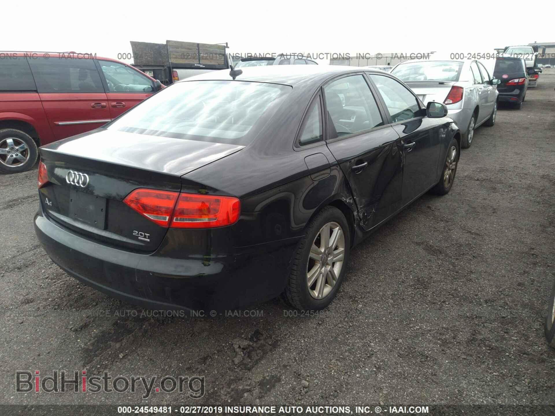 2011 AUDI A4 - VIN: WAUBFAFL6BN031867 - Фото 4