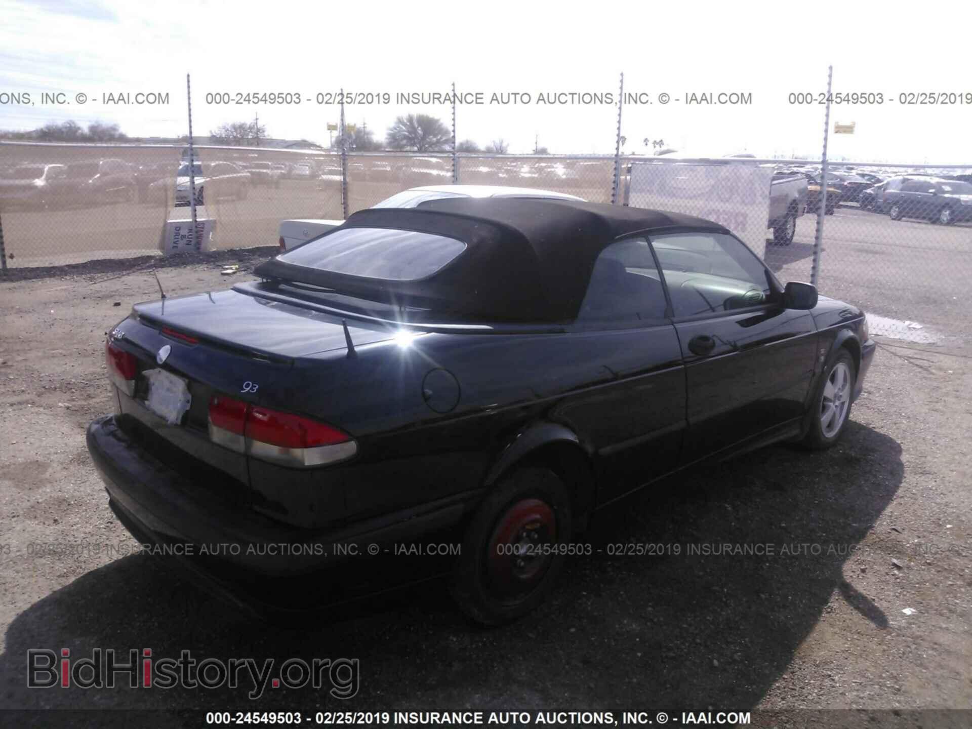 2002 SAAB 9-3 - VIN: YS3DF78KX27003585 - Фото 4