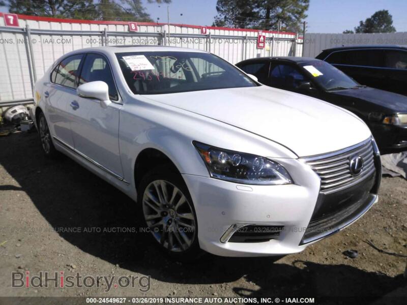 2014 Lexus LS 460l (VIN JTHGL5EF6E5052516) — фото 1 из 10, IAAI, повреждение: днище