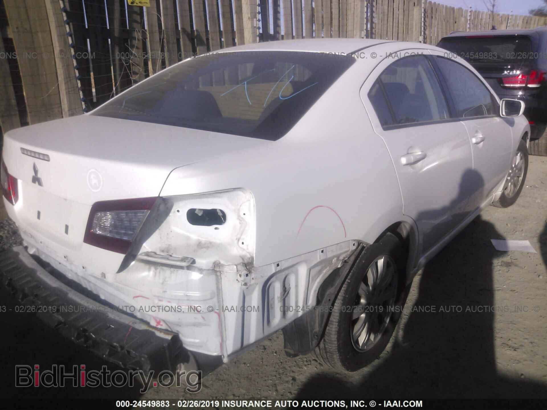2012 MITSUBISHI GALANT - VIN: 4A32B2FF6CE017089 - Фото 4