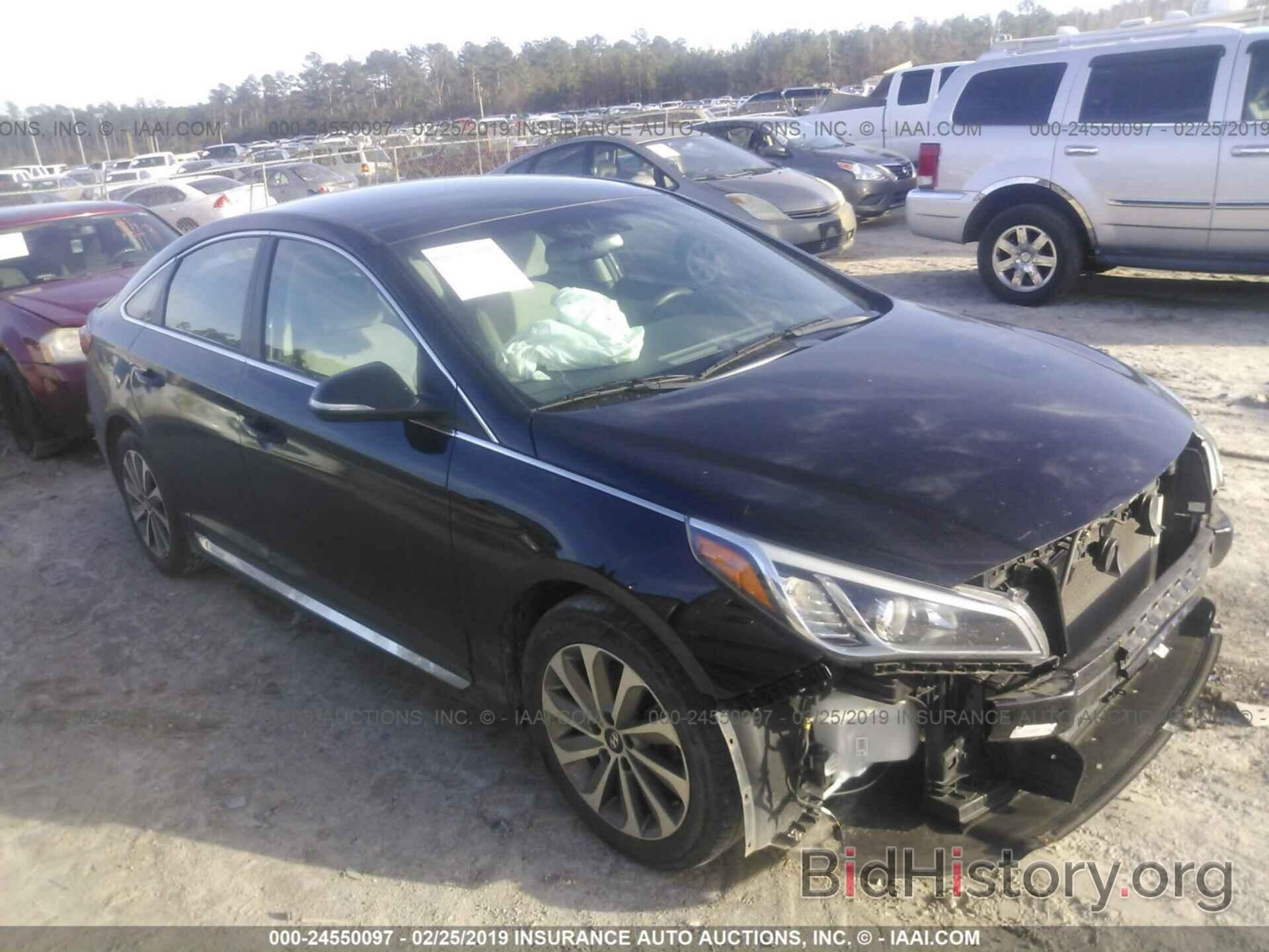 Photo 5NPE34AF3GH304346 - HYUNDAI SONATA 2016