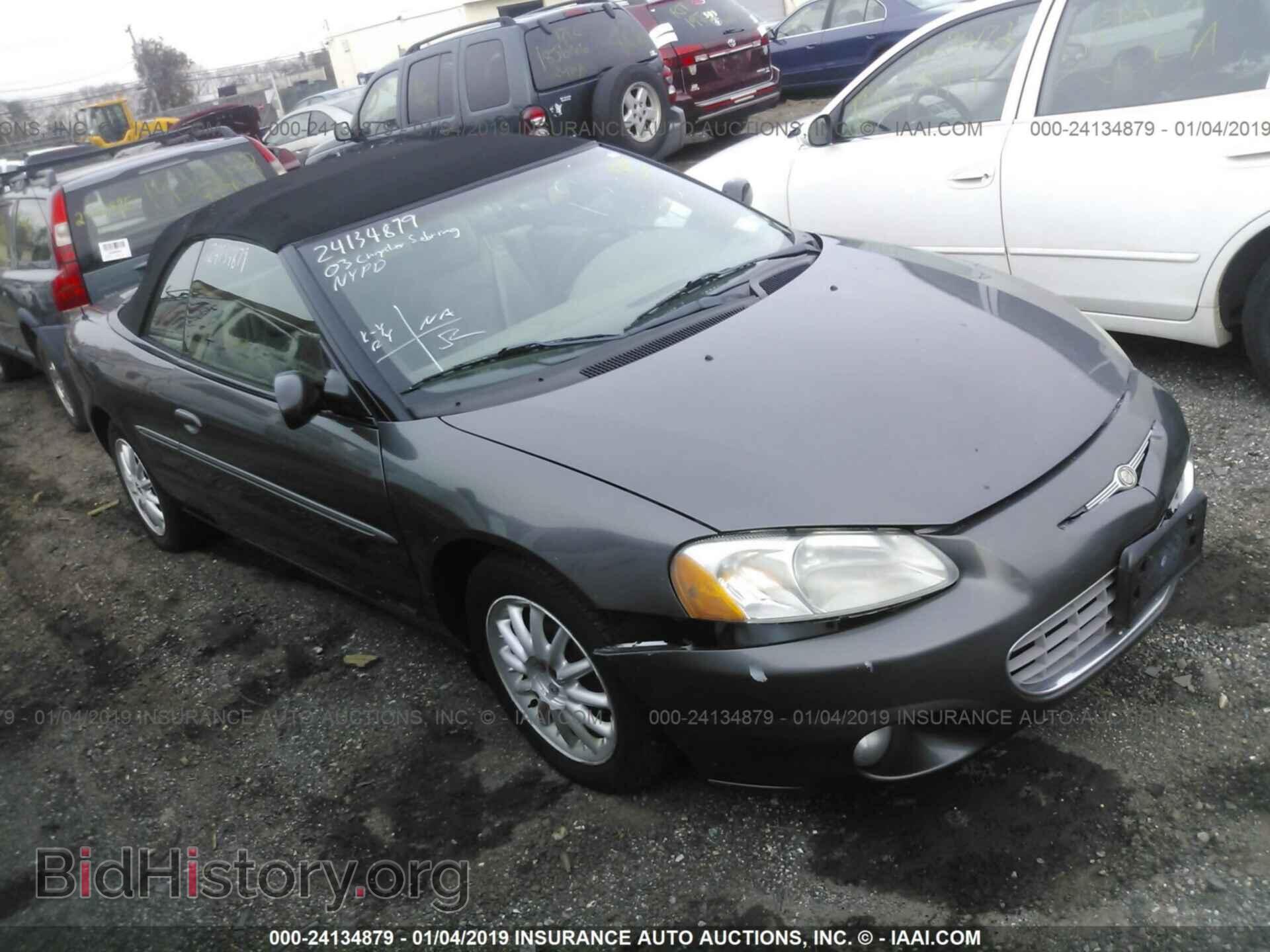 Photo 1C3EL55T03N600106 - CHRYSLER SEBRING 2003