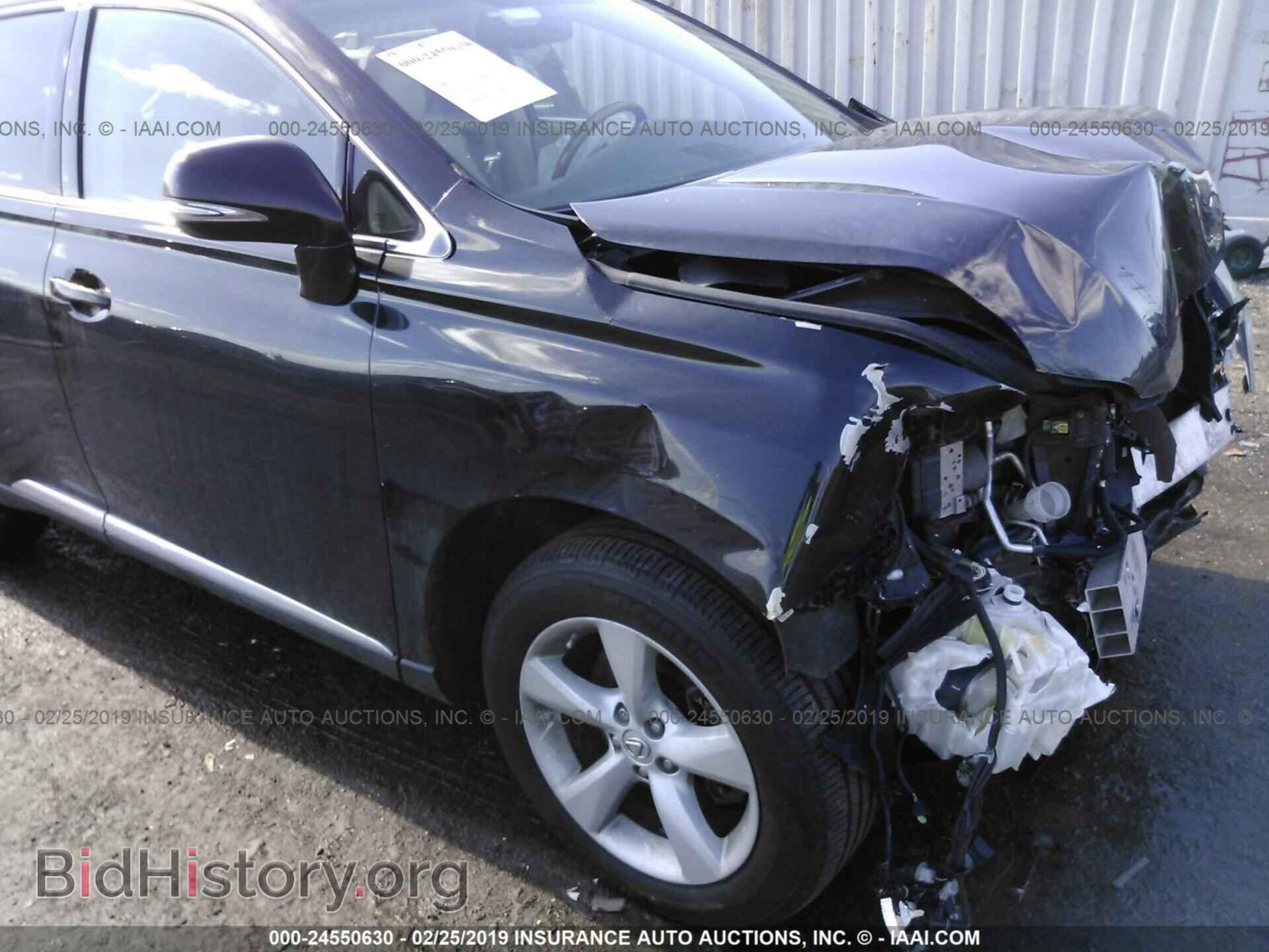 Photo 2T2BK1BA4CC128214 - LEXUS RX 2012