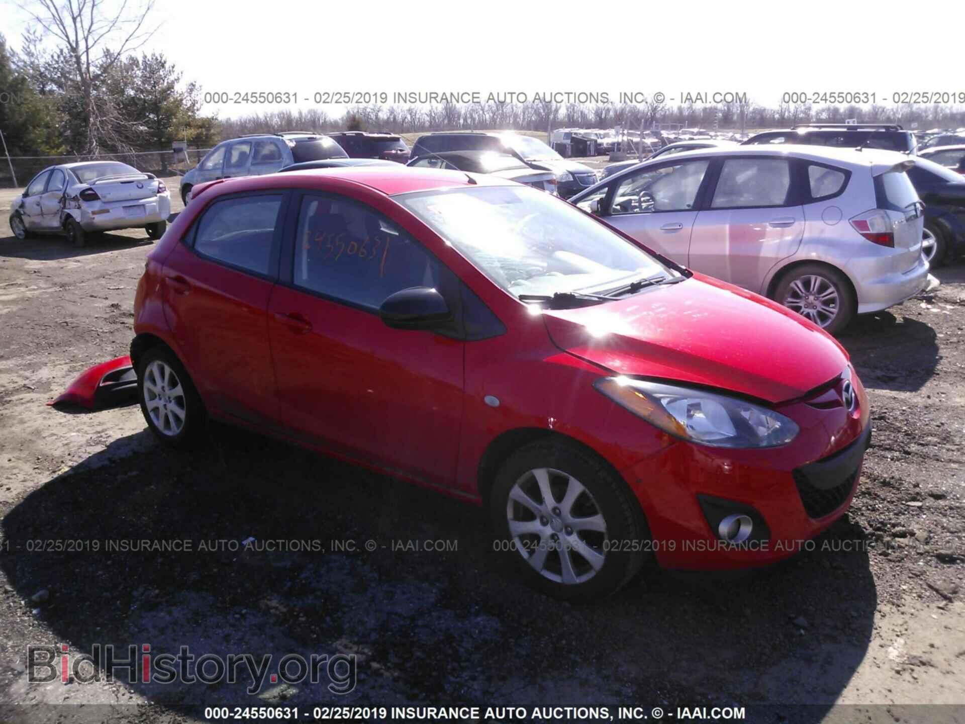Photo JM1DE1LY2C0137584 - MAZDA MAZDA2 2012