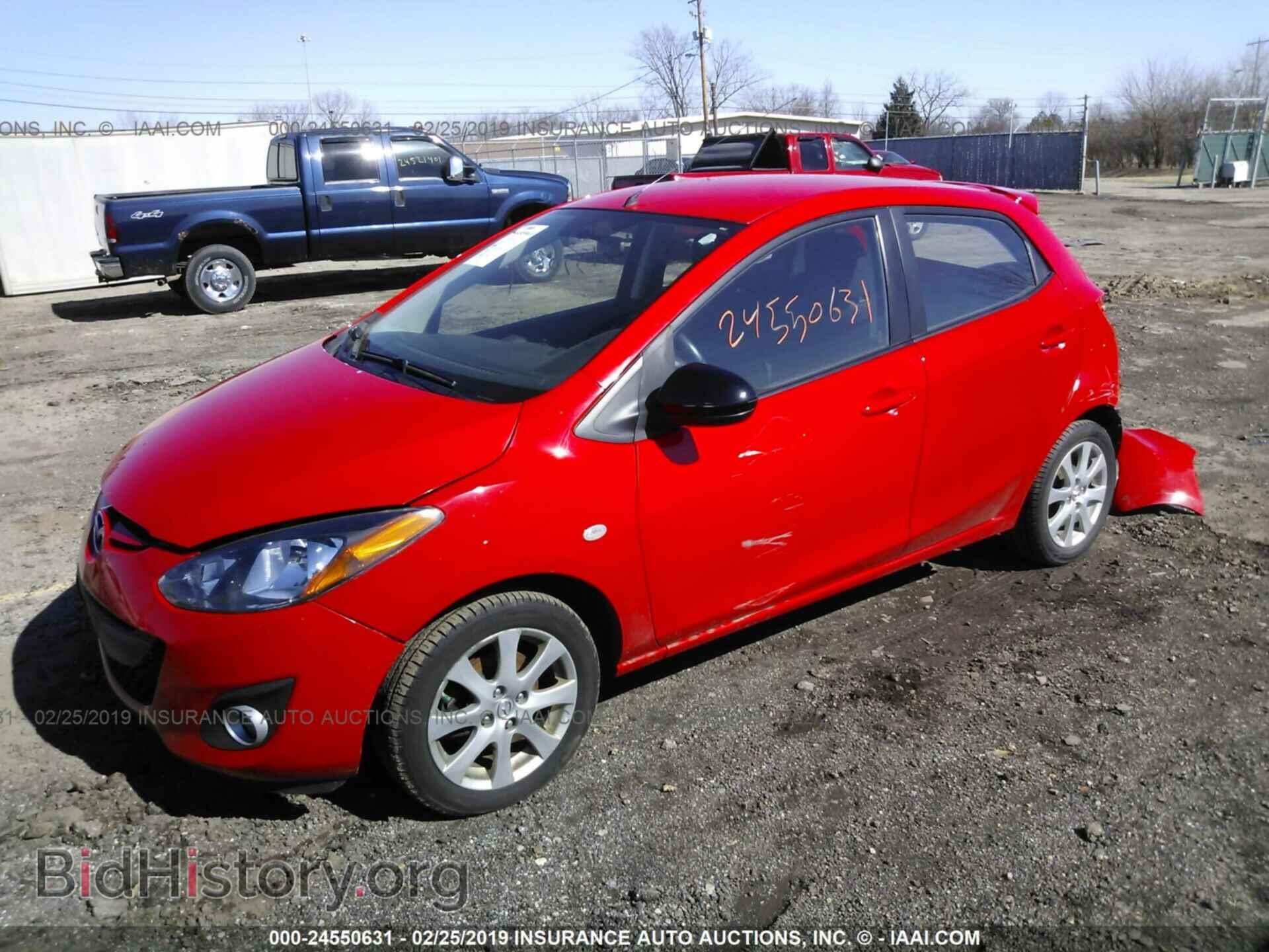 2012 MAZDA MAZDA2 - VIN: JM1DE1LY2C0137584 - Photo 2