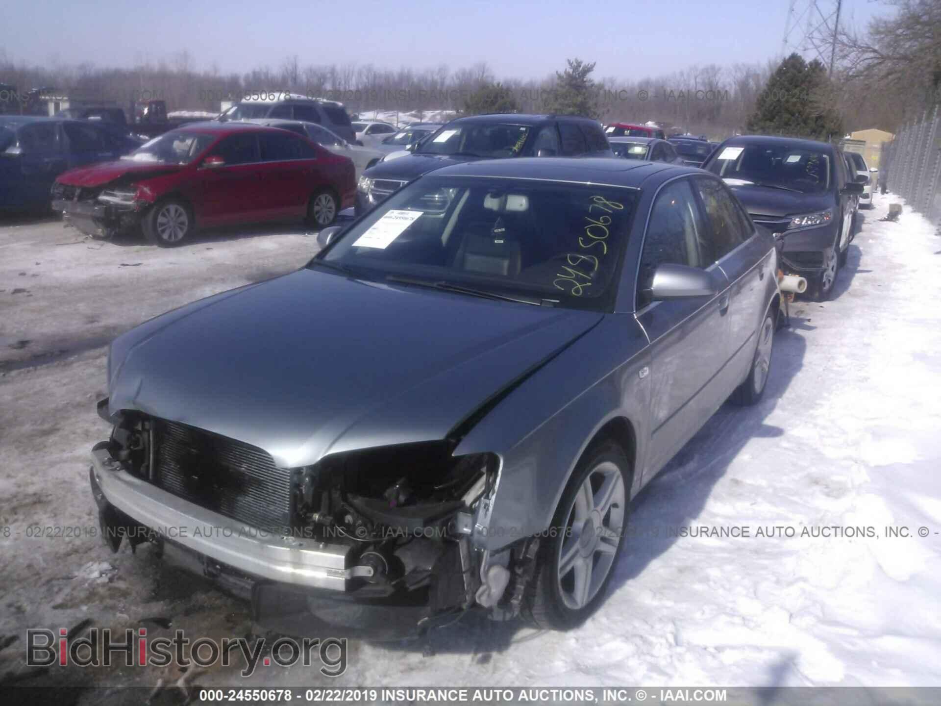 2007 AUDI A4 - VIN: WAUDF78E47A142765 - Фото 2