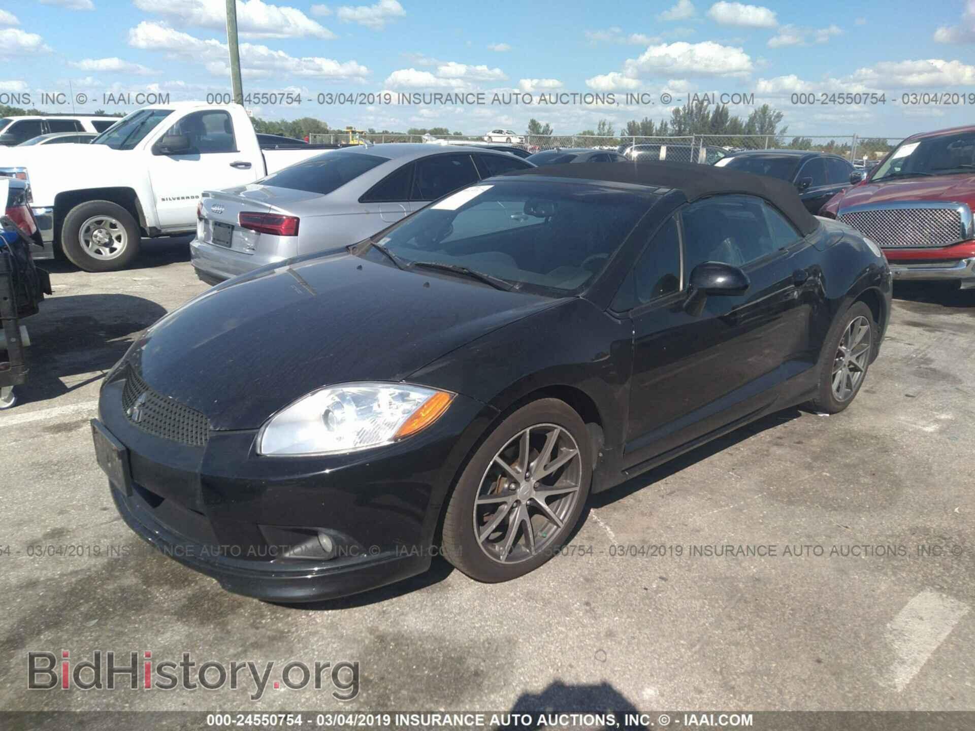 2011 MITSUBISHI ECLIPSE - VIN: 4A37L3ET9BE002195 - Photo 2