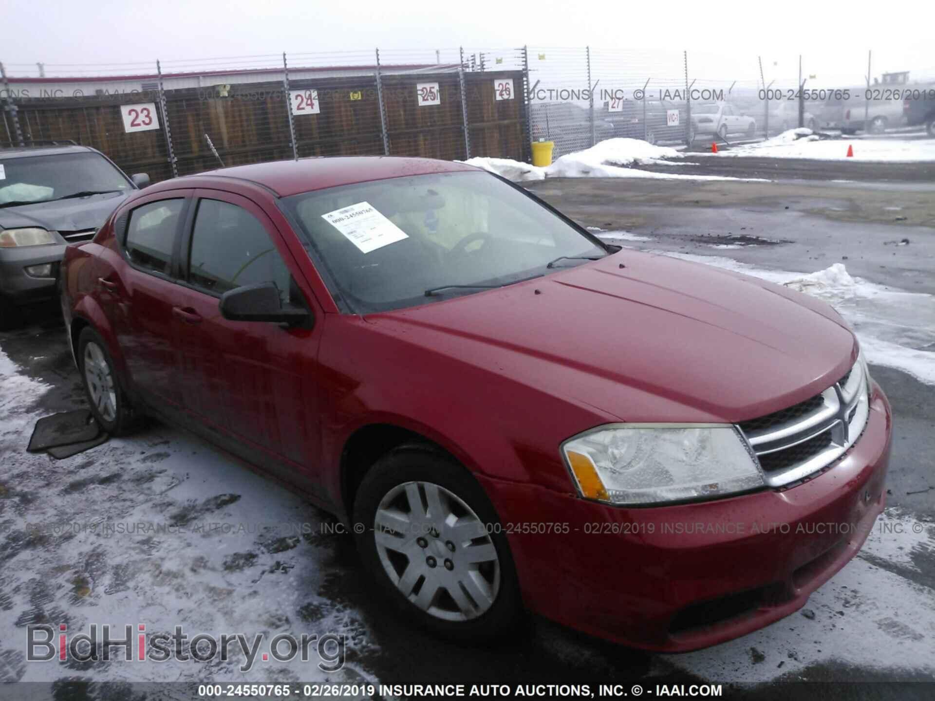 Photo 1B3BD4FBXBN540654 - DODGE AVENGER 2011