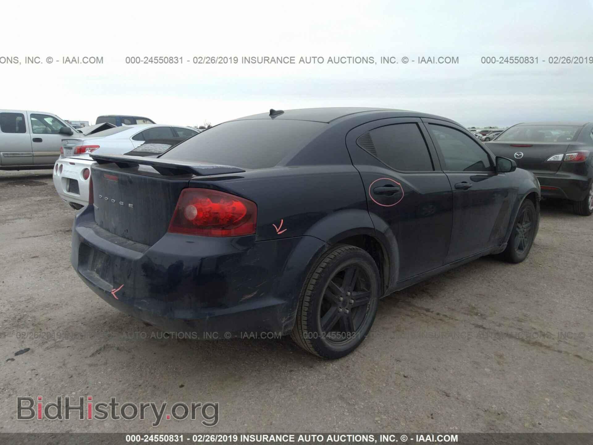 2013 DODGE AVENGER - VIN: 1C3CDZAB7DN651046 - Фото 4