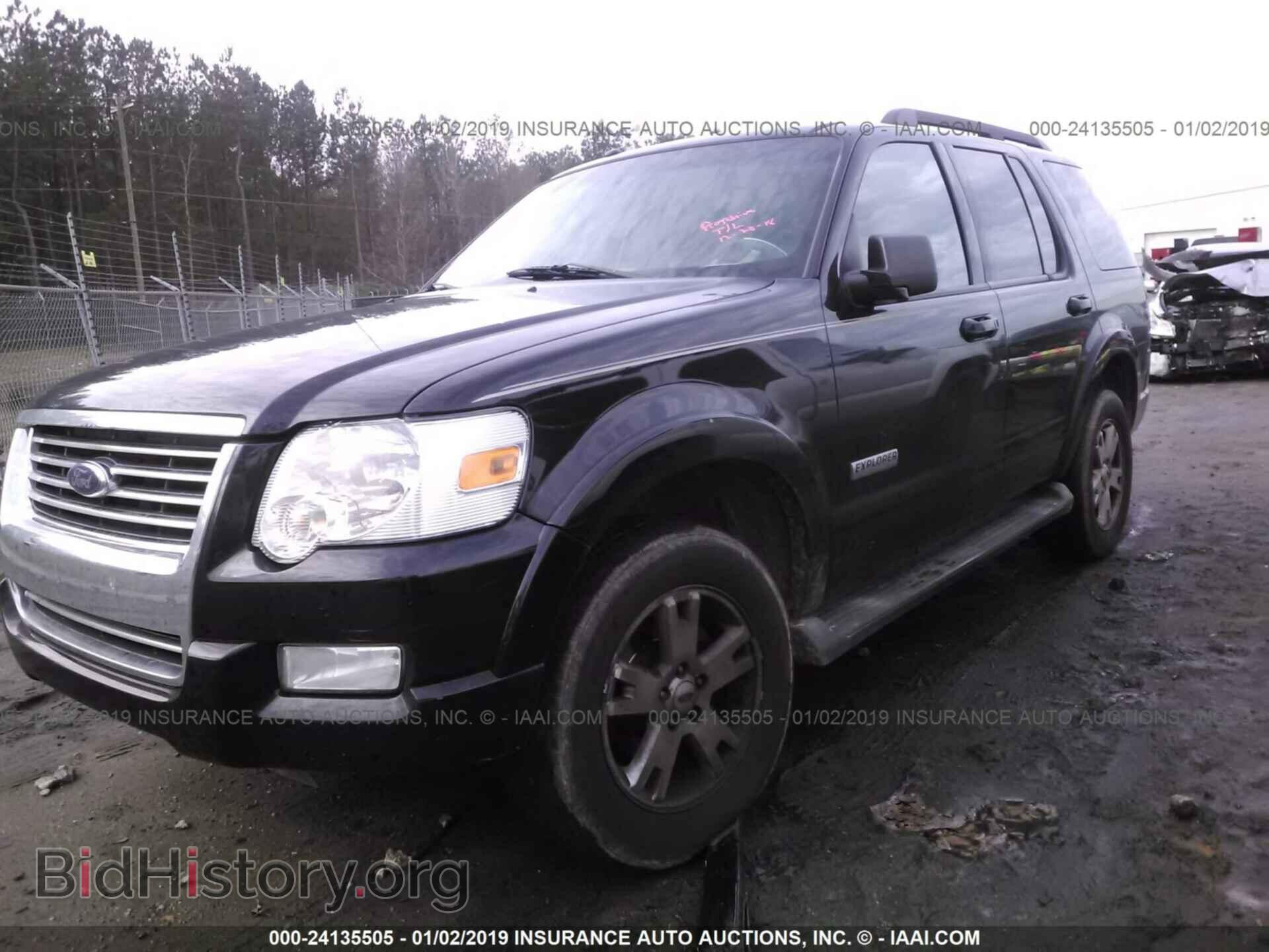2007 FORD EXPLORER - VIN: 1FMEU73E77UB74933 - Фото 2