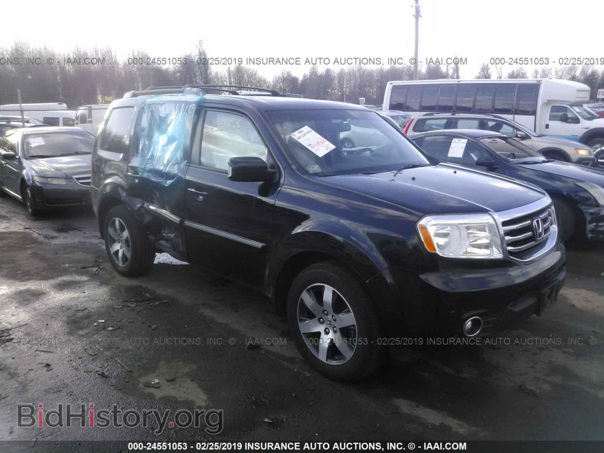 Фотография 5FNYF4H93DB028930 - HONDA PILOT 2013