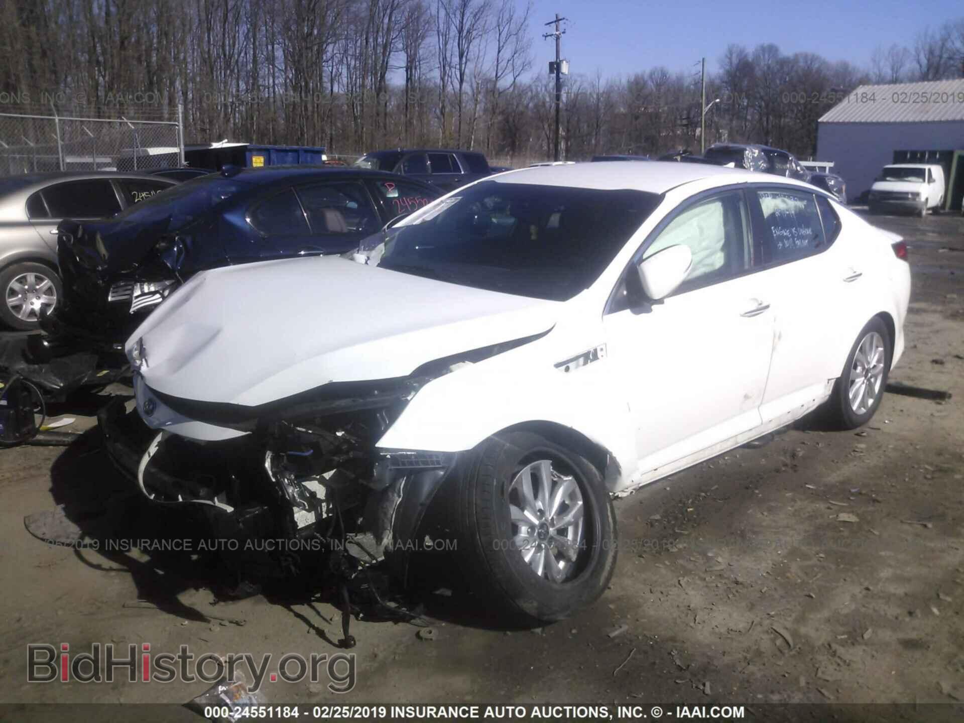 2015 KIA OPTIMA - VIN: KNAGM4A70F5617848 - Photo 2