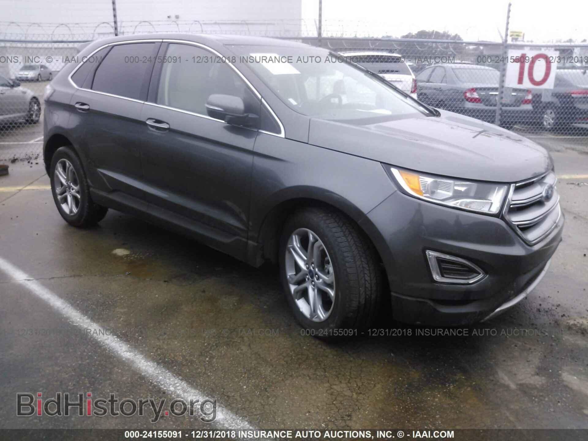 Фотография 2FMPK3K99JBB07100 - FORD EDGE 2018
