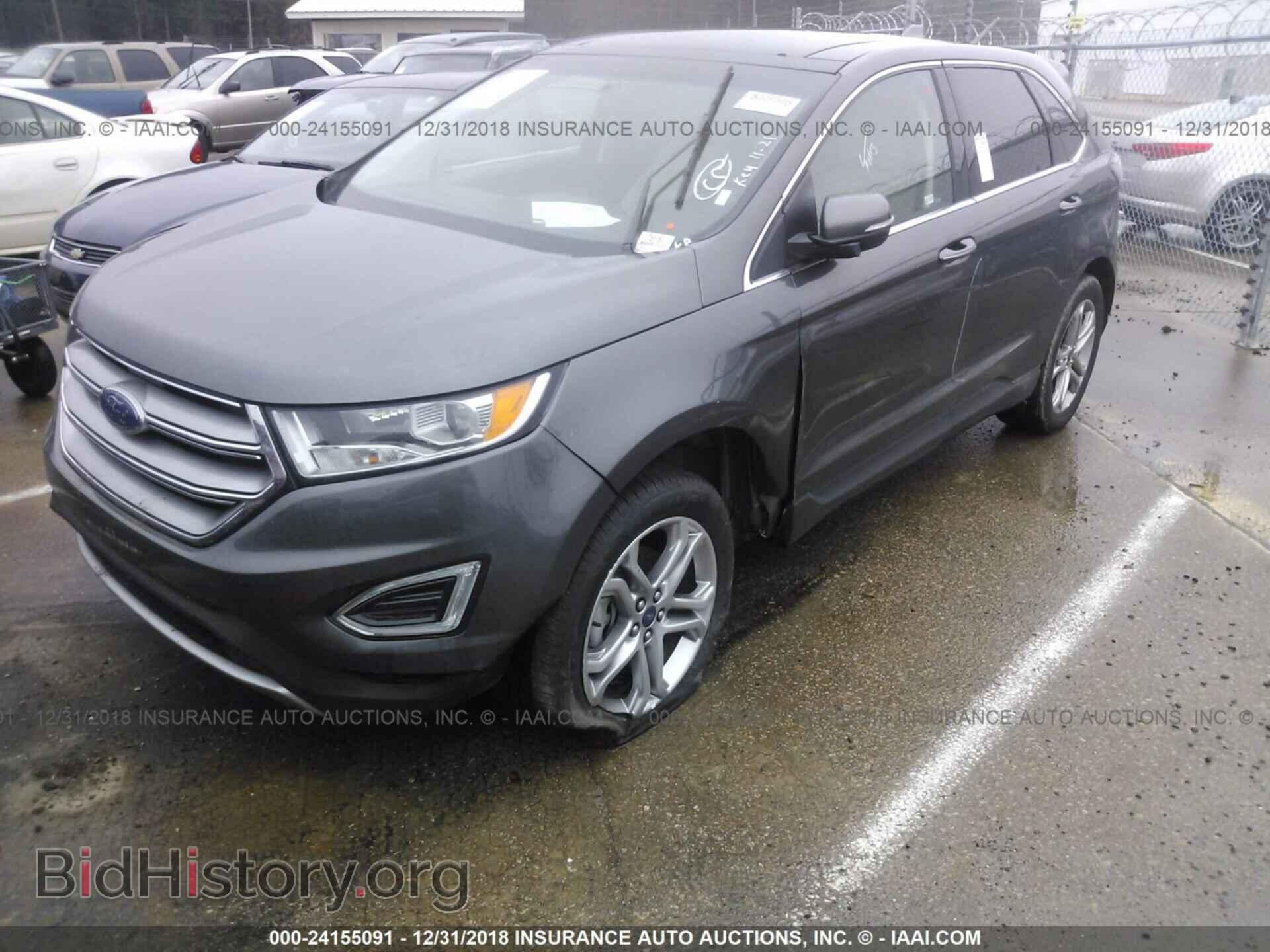 2018 FORD EDGE - VIN: 2FMPK3K99JBB07100 - Фото 2