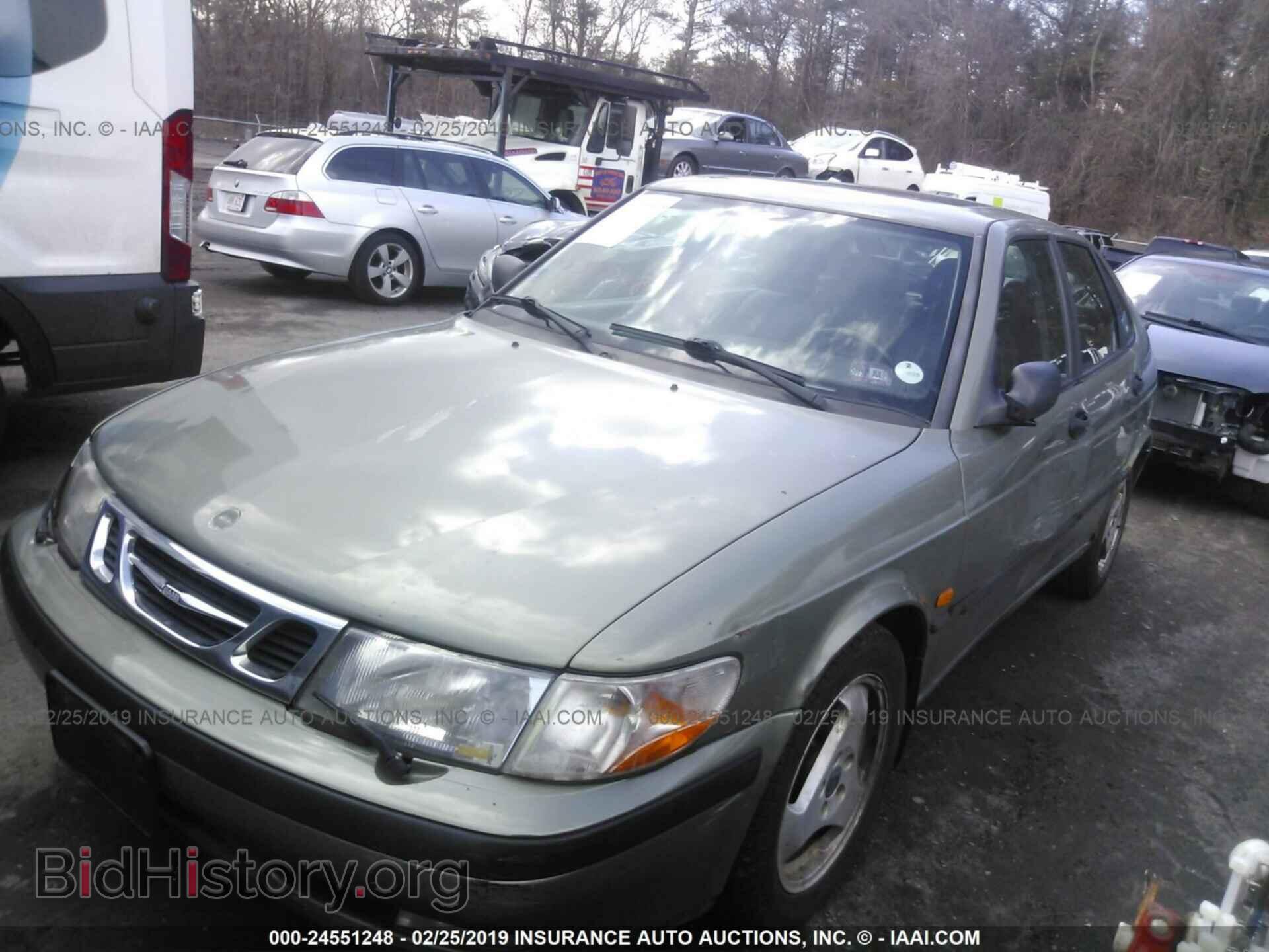 1999 SAAB 9-3 - VIN: YS3DD58N5X2086013 - Фото 2