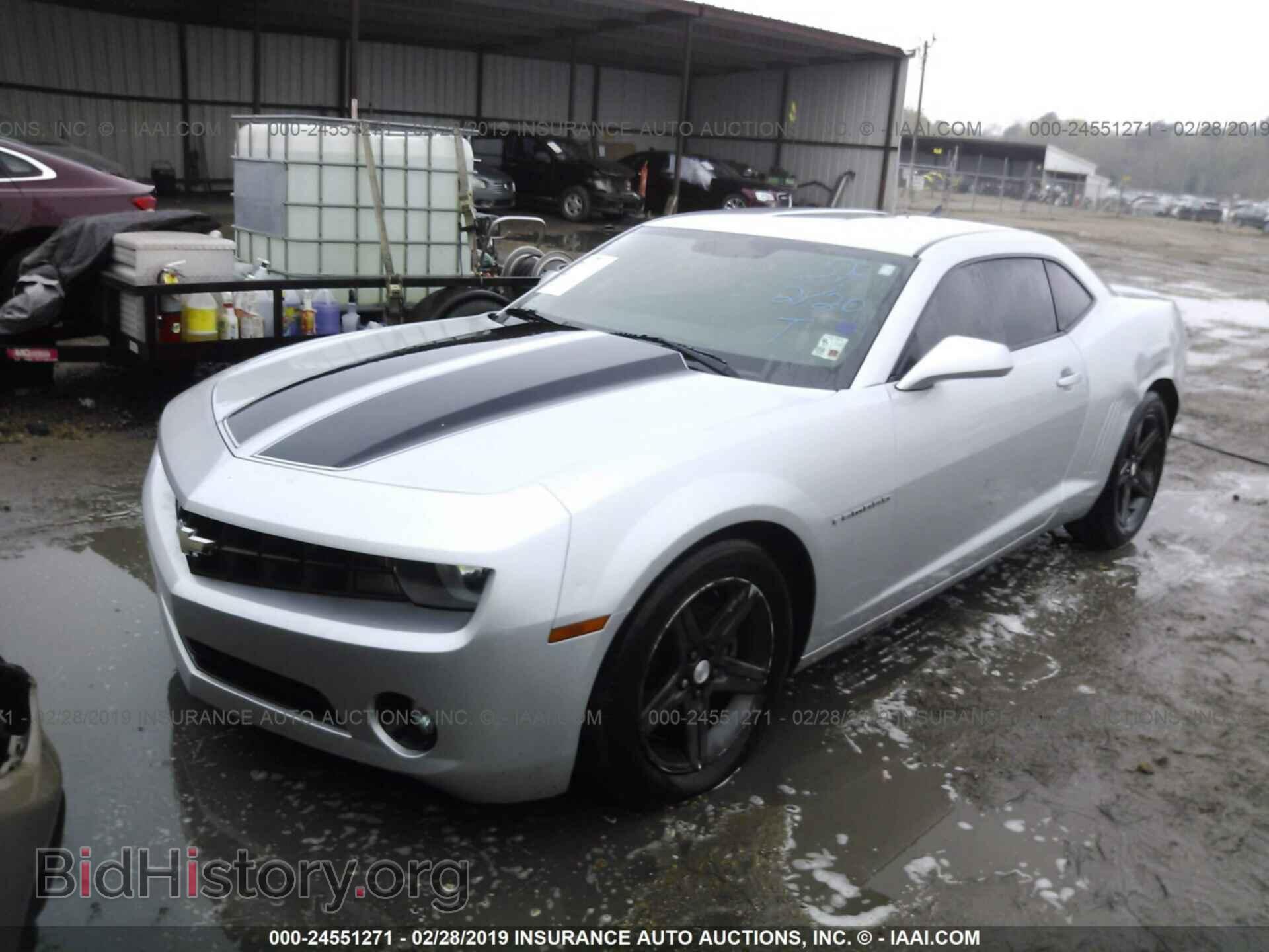 2012 CHEVROLET CAMARO - VIN: 2G1FB1E39C9152018 - Photo 2