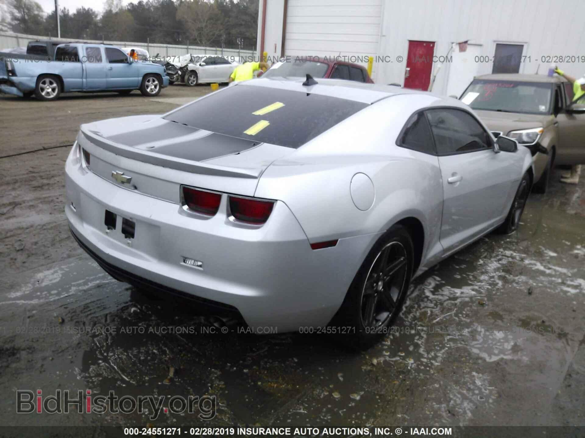 2012 CHEVROLET CAMARO - VIN: 2G1FB1E39C9152018 - Photo 4