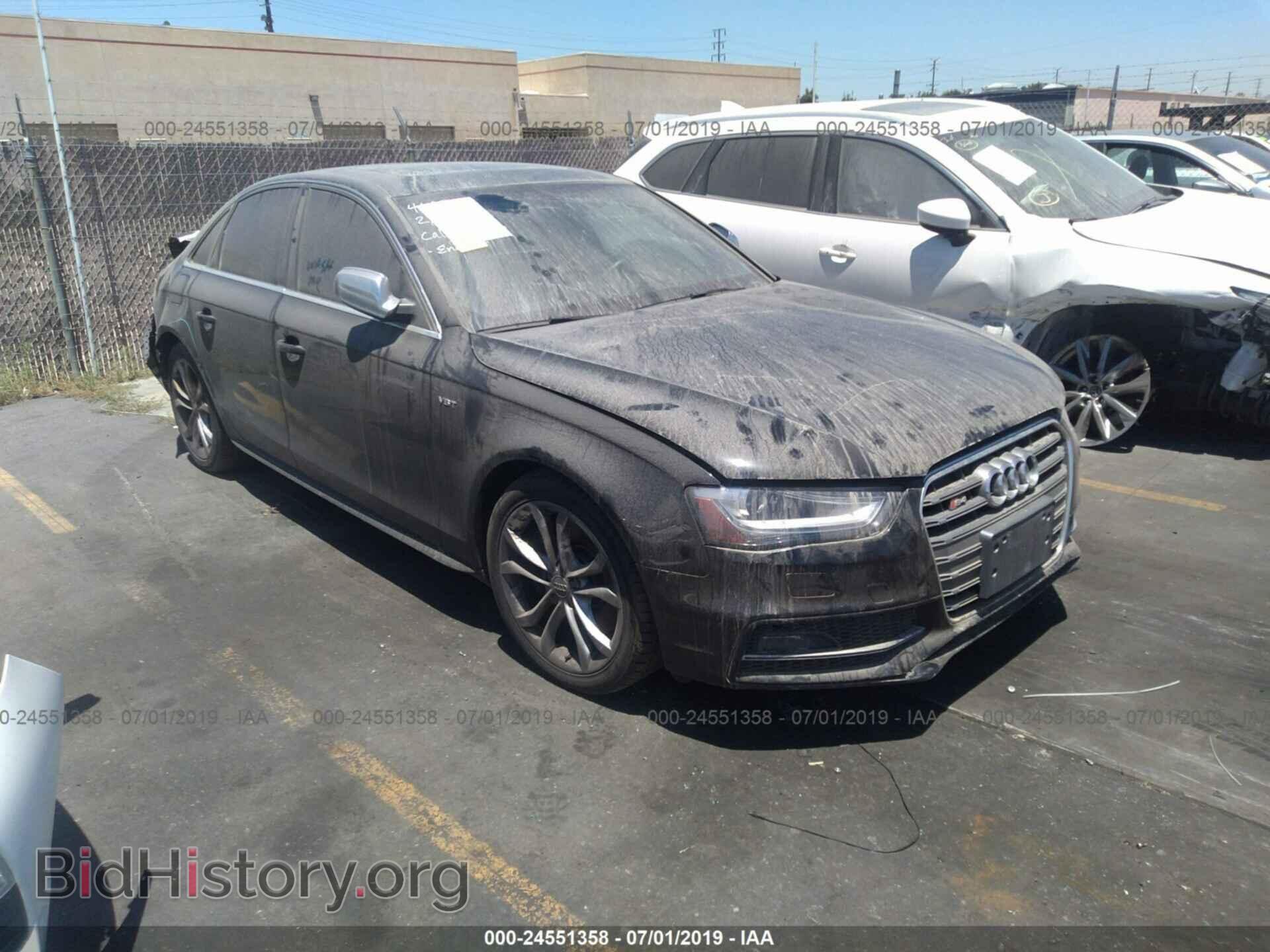 Фотография WAUDGAFL3DA210965 - AUDI S4 2013