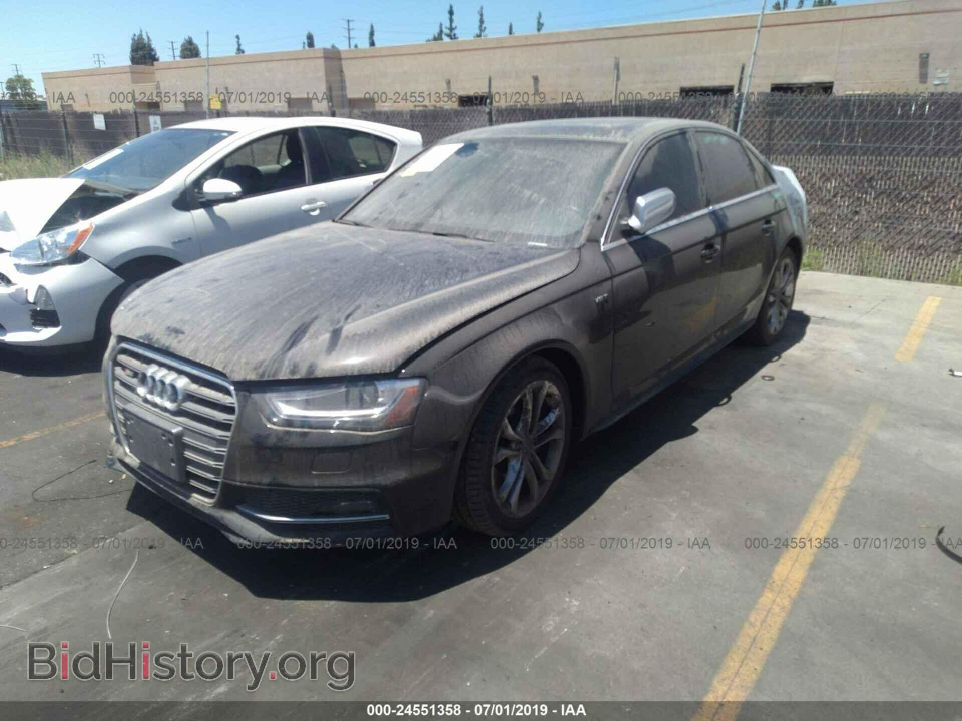 2013 AUDI S4 - VIN: WAUDGAFL3DA210965 - Photo 2