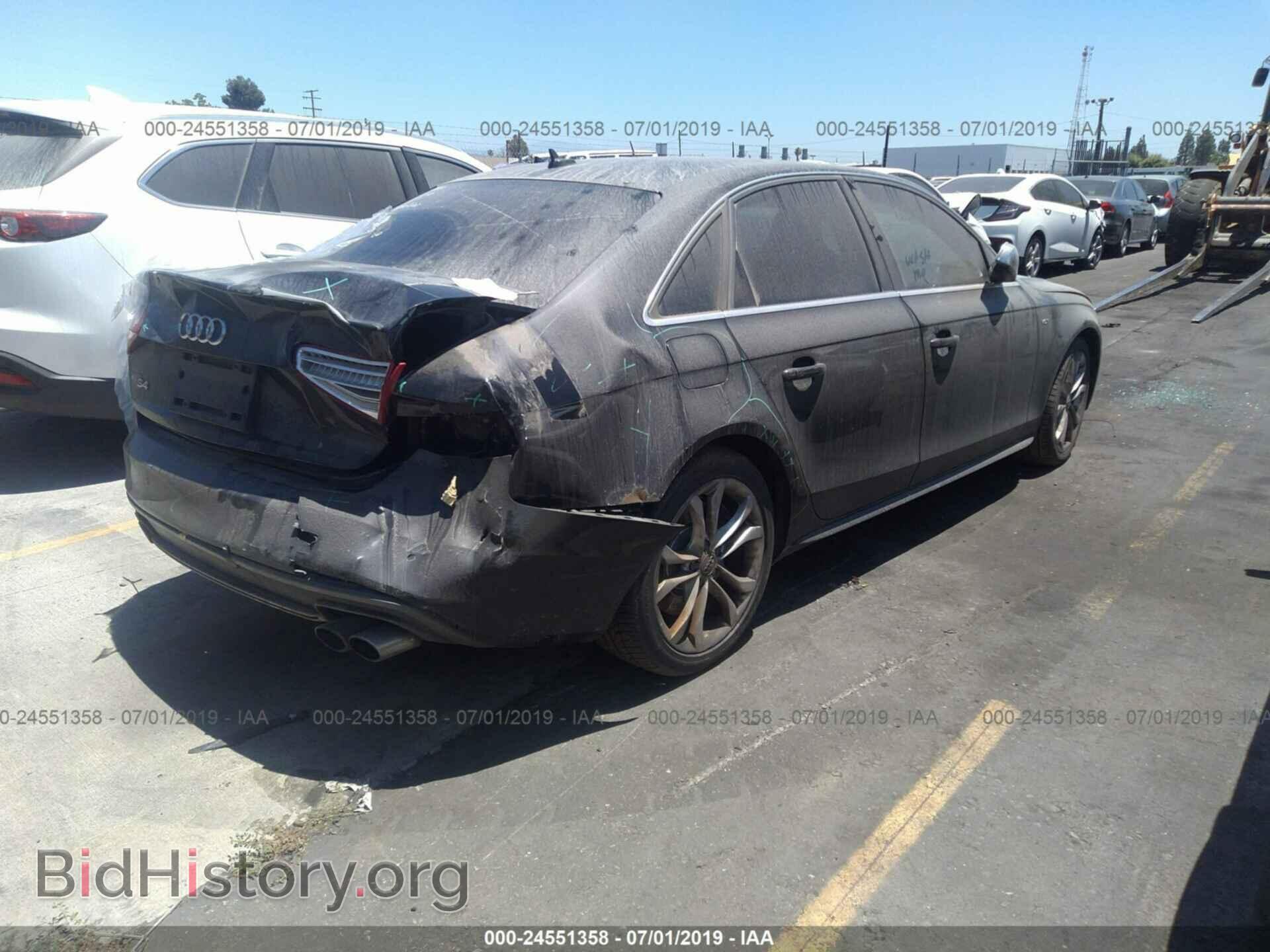 2013 AUDI S4 - VIN: WAUDGAFL3DA210965 - Photo 4