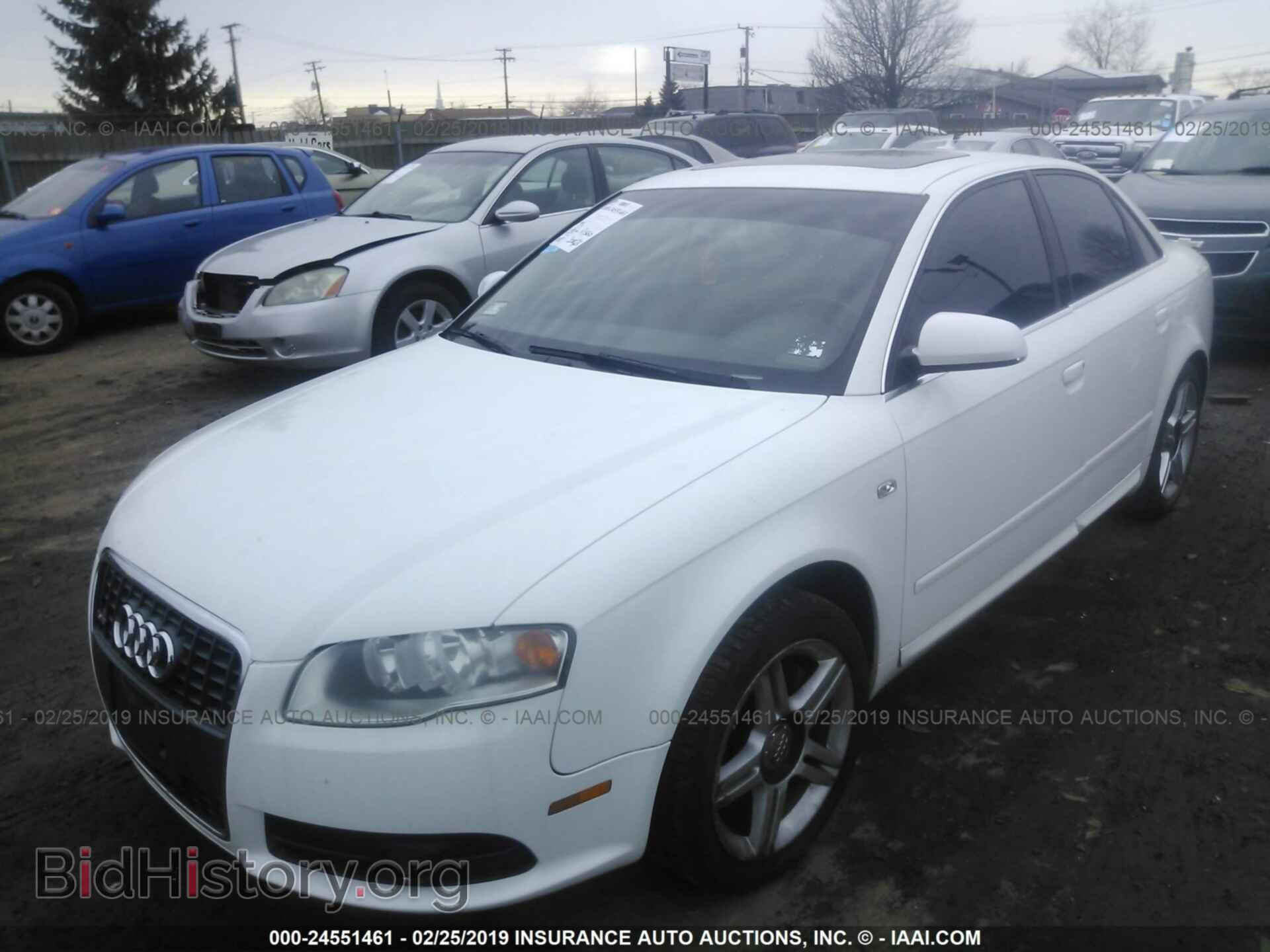 2008 AUDI A4 - VIN: WAUAF78E18A010485 - Фото 2