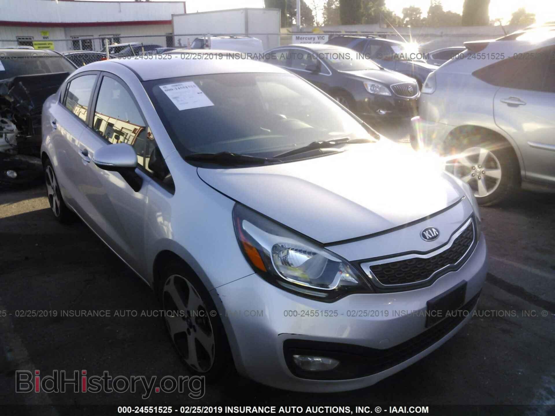 Photo KNADN4A38D6201535 - KIA RIO 2013