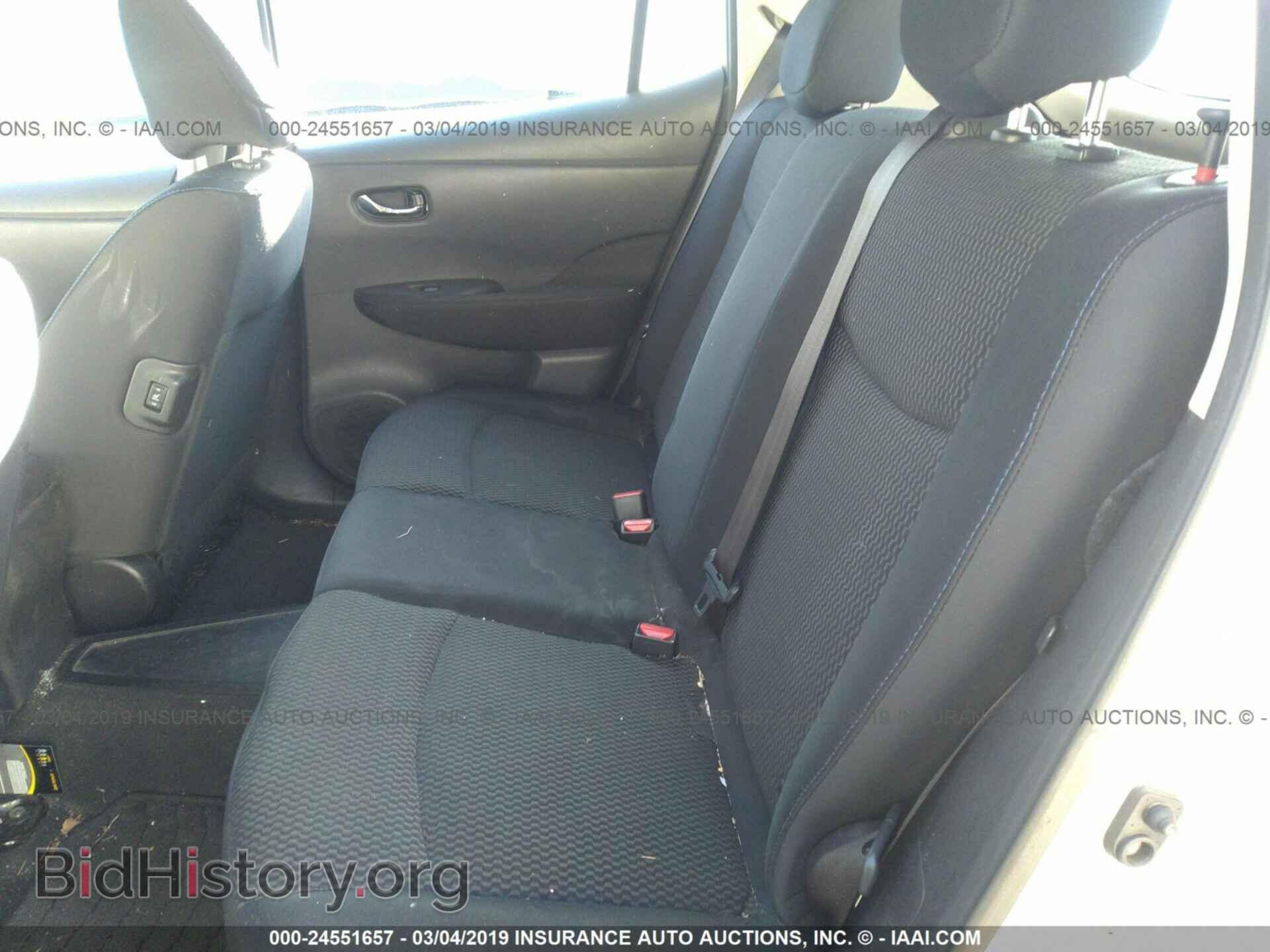 2014 NISSAN LEAF - VIN: 1N4AZ0CP4EC331422 - Фото 8