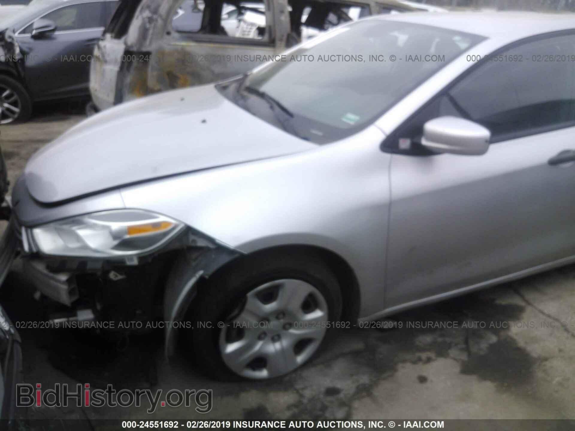 2013 DODGE DART - VIN: 1C3CDFAA6DD317327 - Фото 2