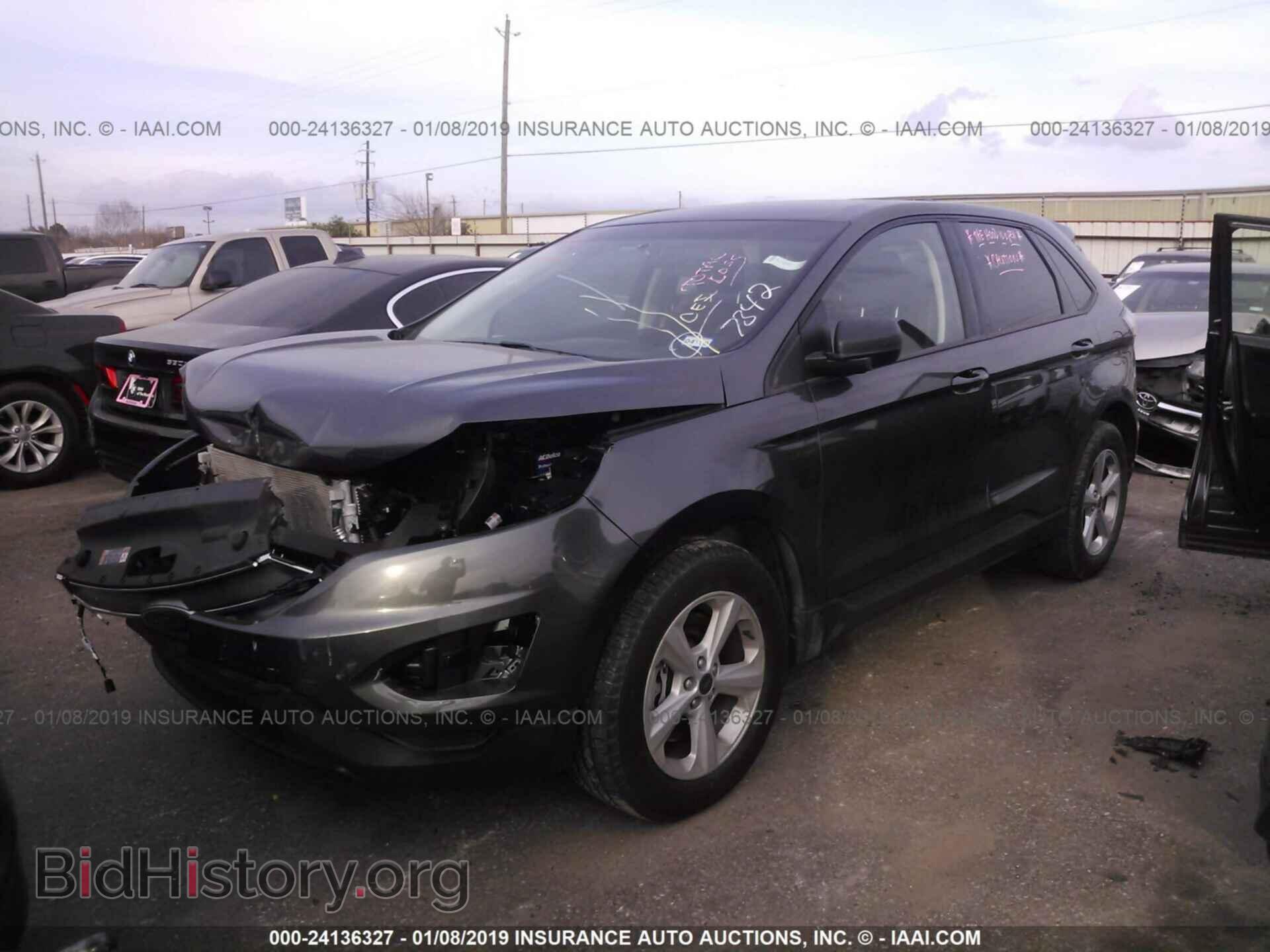 2017 FORD EDGE - VIN: 2FMPK4G99HBB97342 - Фото 2