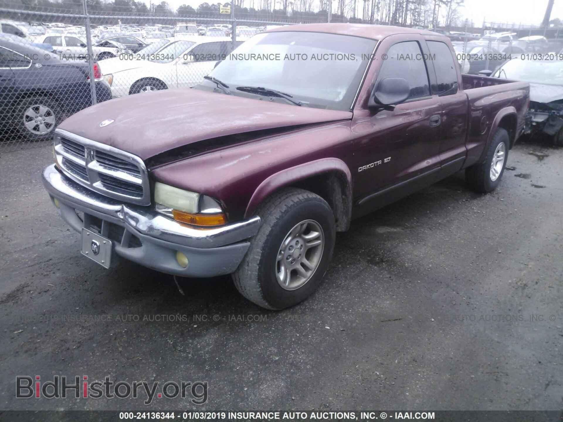 2002 DODGE DAKOTA - VIN: 1B7GL42X22S524202 - Фото 2