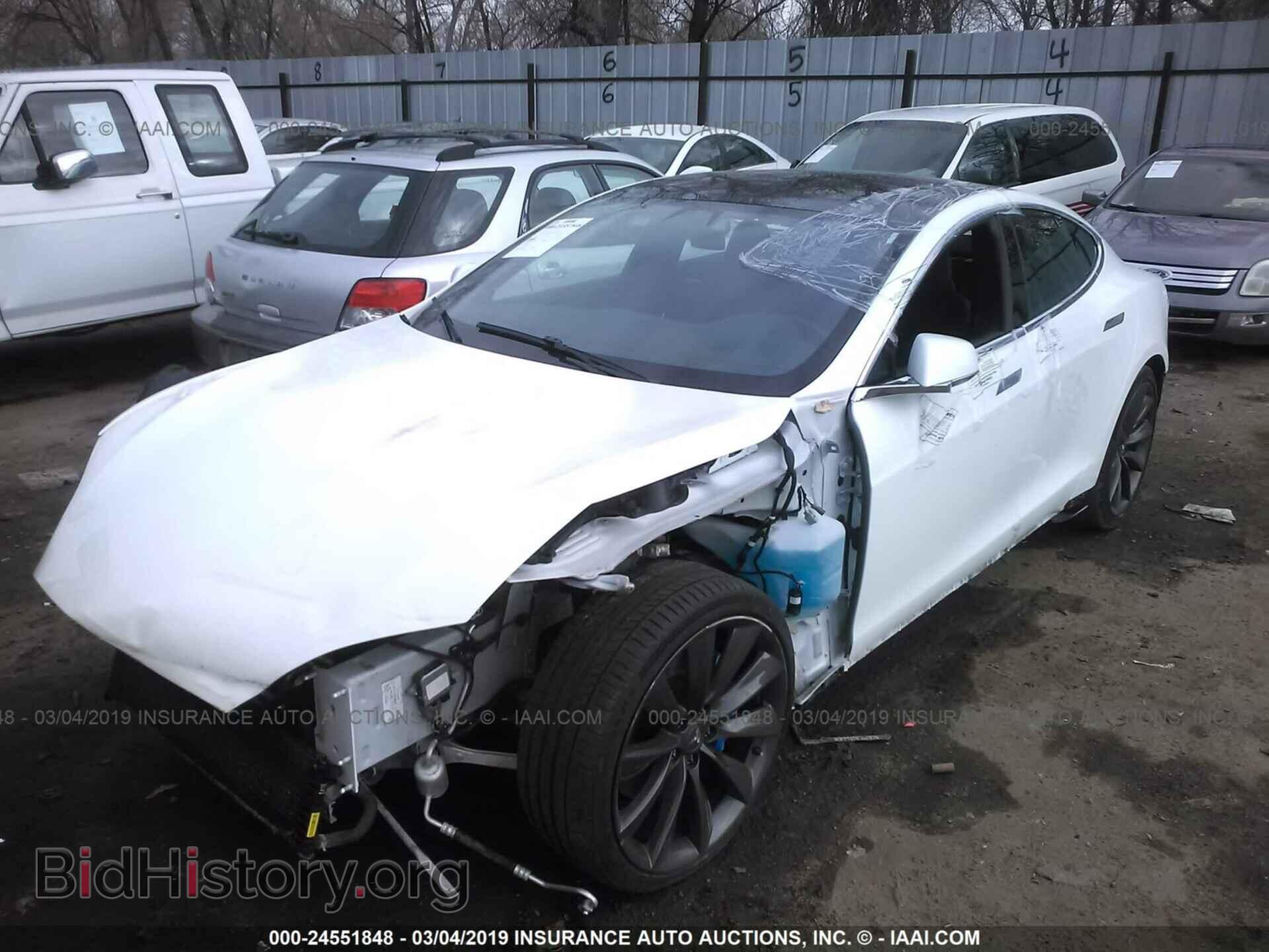 2017 TESLA MODEL S - VIN: 5YJSA1E24HF202052 - Photo 2