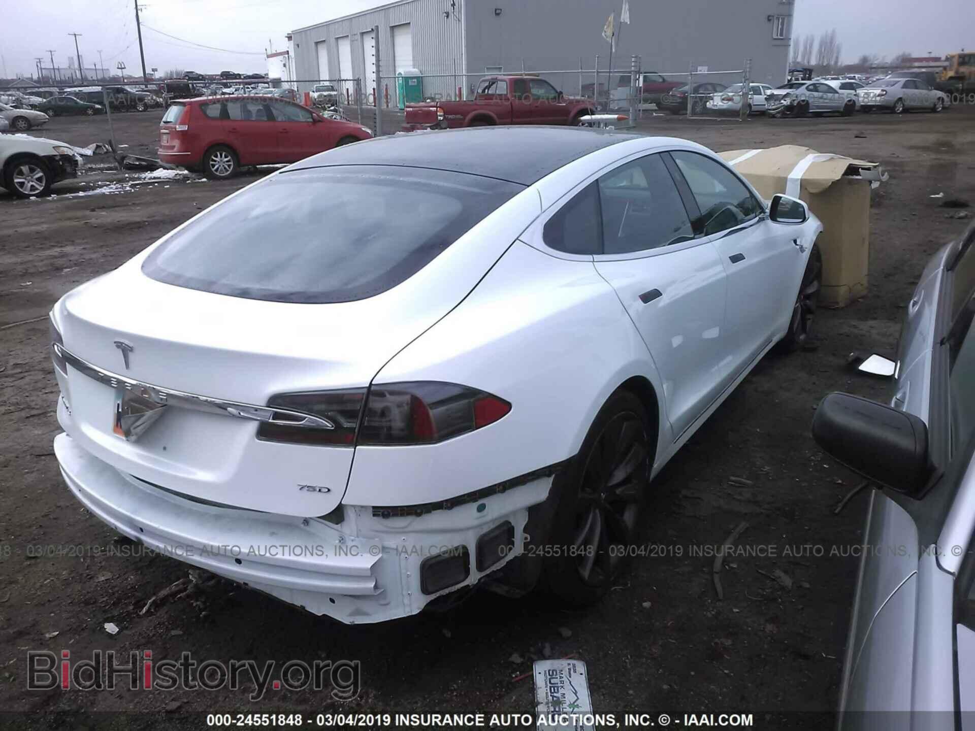 2017 TESLA MODEL S - VIN: 5YJSA1E24HF202052 - Photo 4