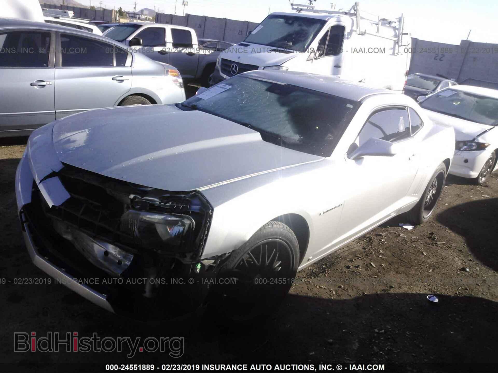 2010 CHEVROLET CAMARO - VIN: 2G1FB1EV7A9120991 - Фото 2