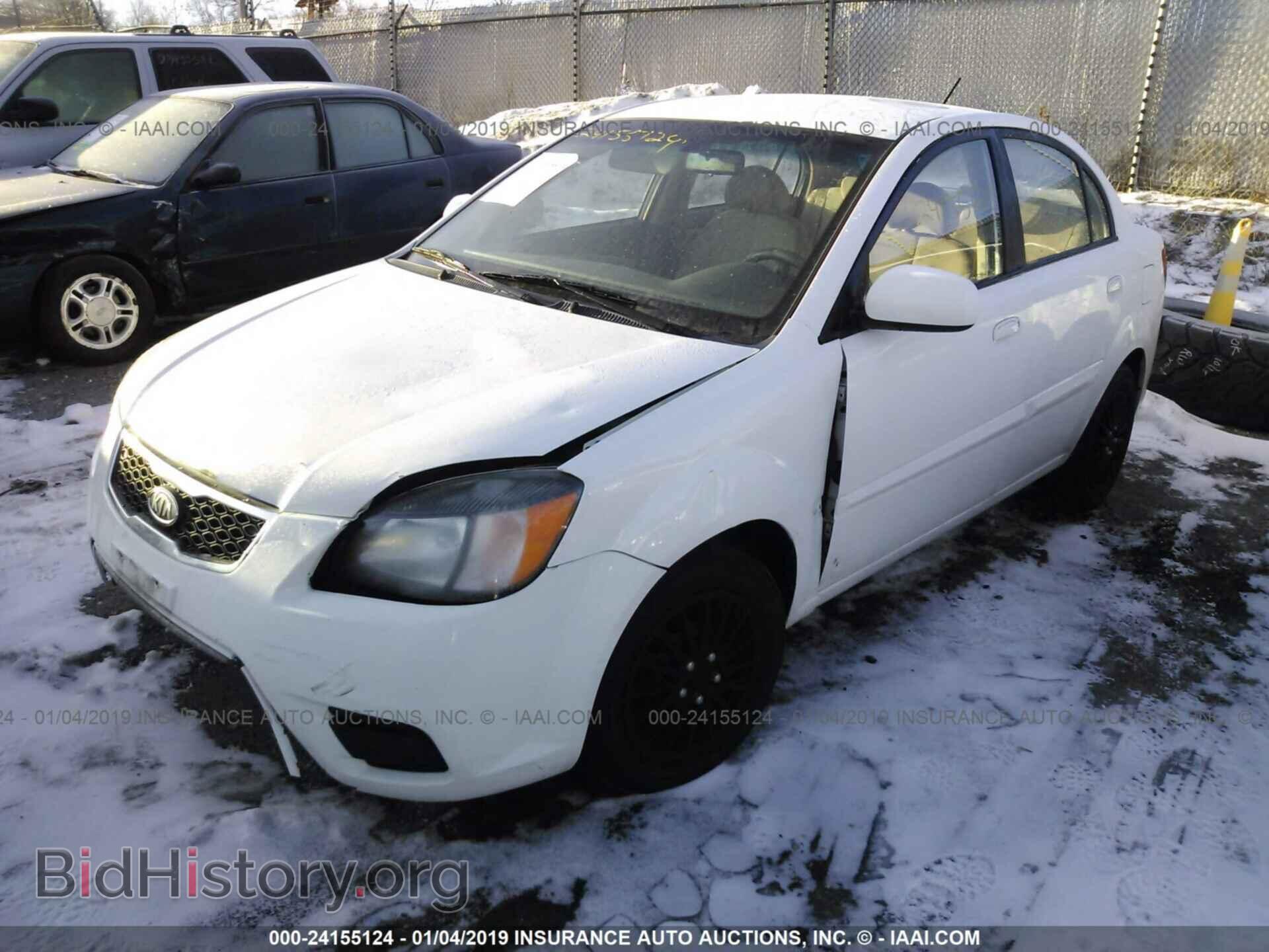 2011 KIA RIO - VIN: KNADH4A35B6917281 - Фото 2