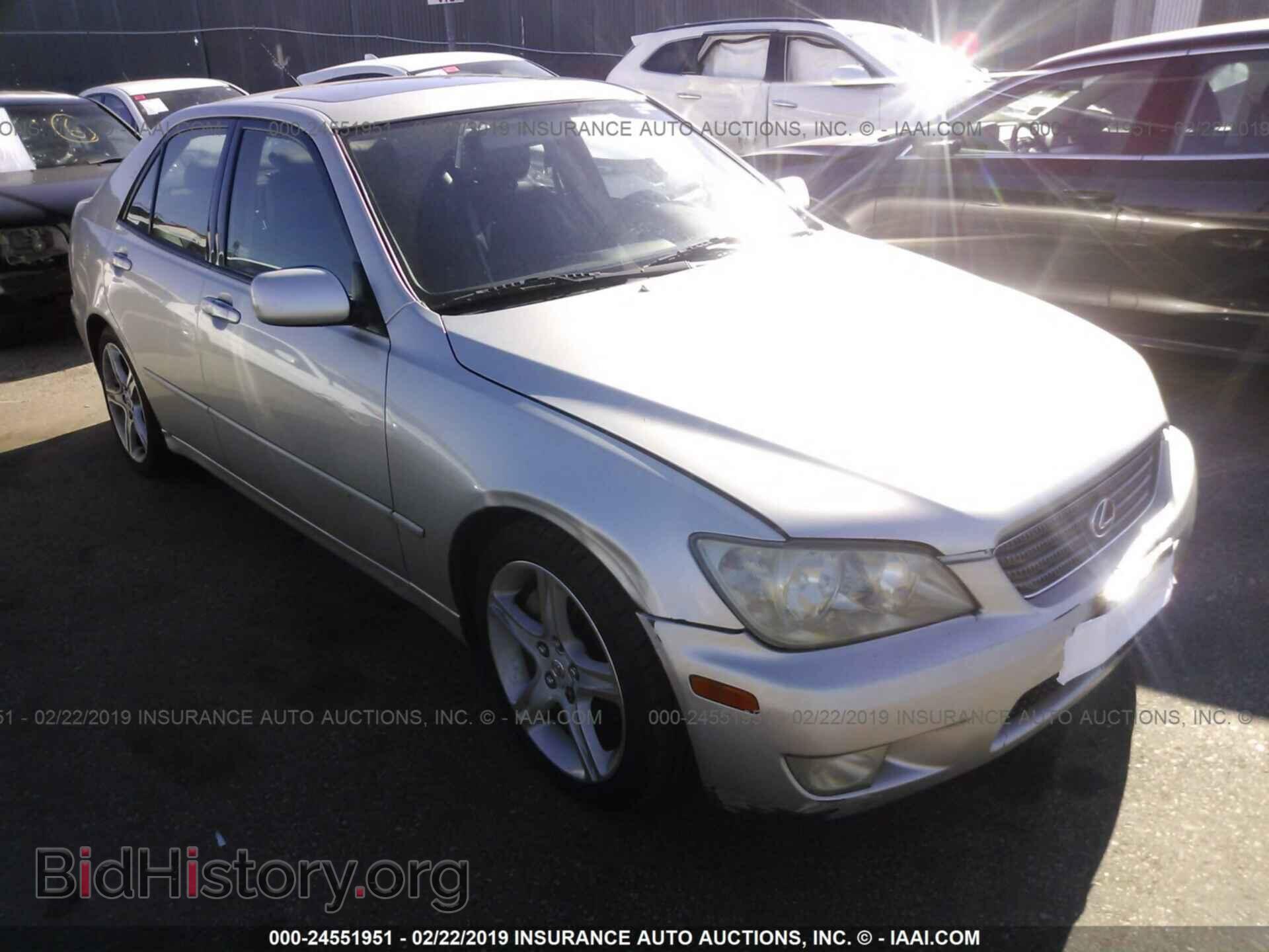 Photo JTHBD182510006773 - LEXUS IS 2001