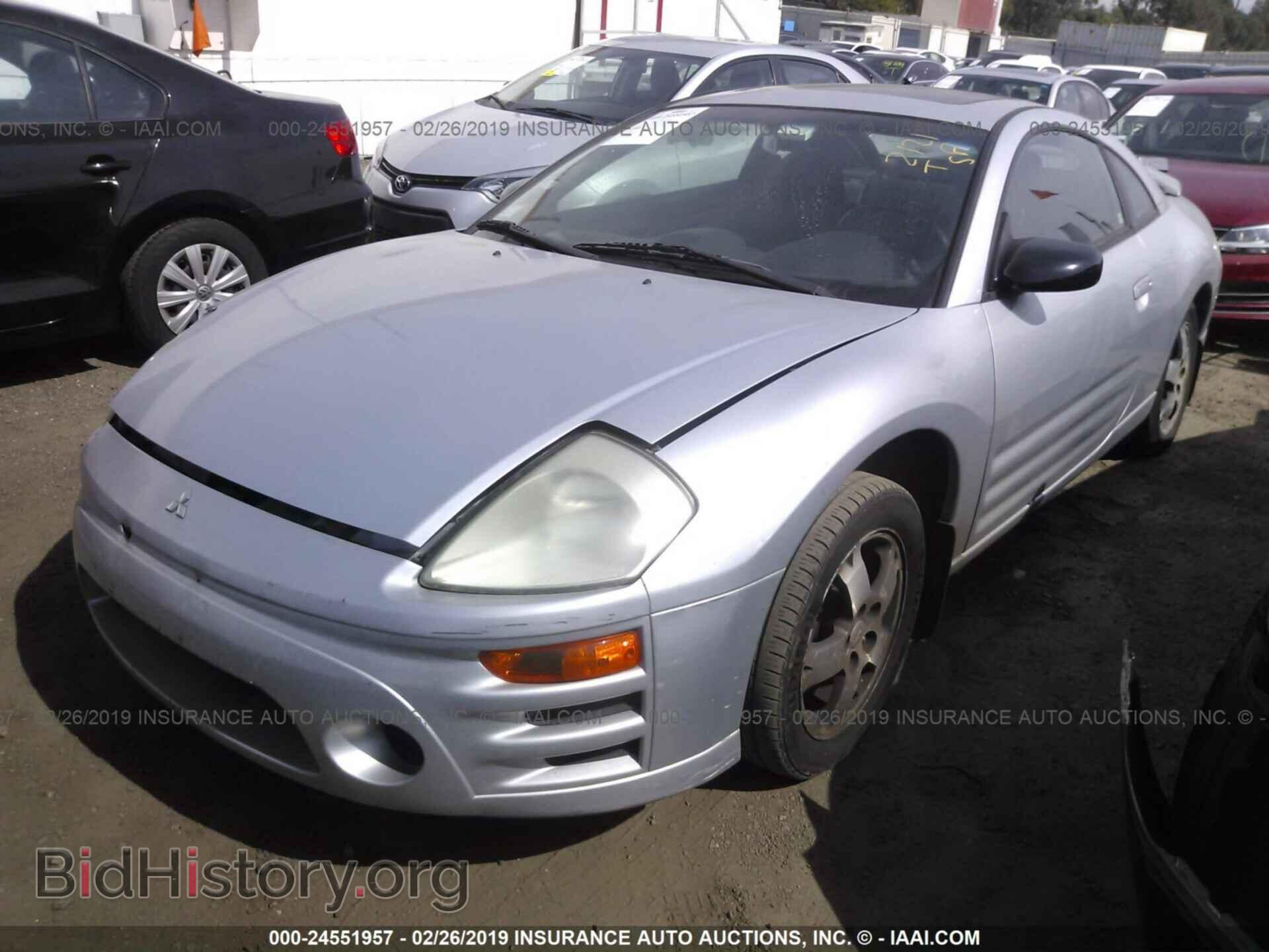 2004 MITSUBISHI ECLIPSE - VIN: 4A3AC44G44E052134 - Photo 2